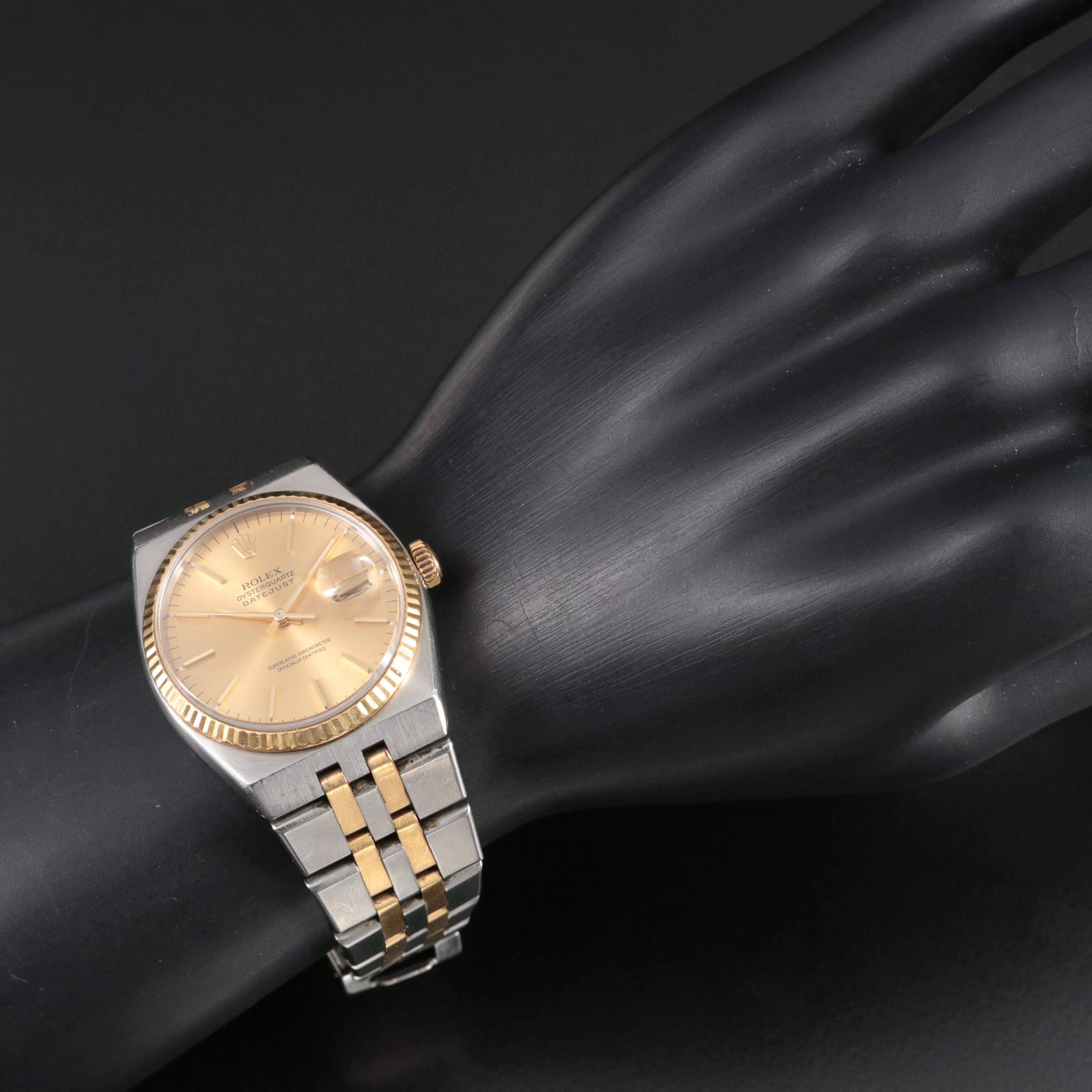 1984 Rolex Oysterquartz Datejust Watch