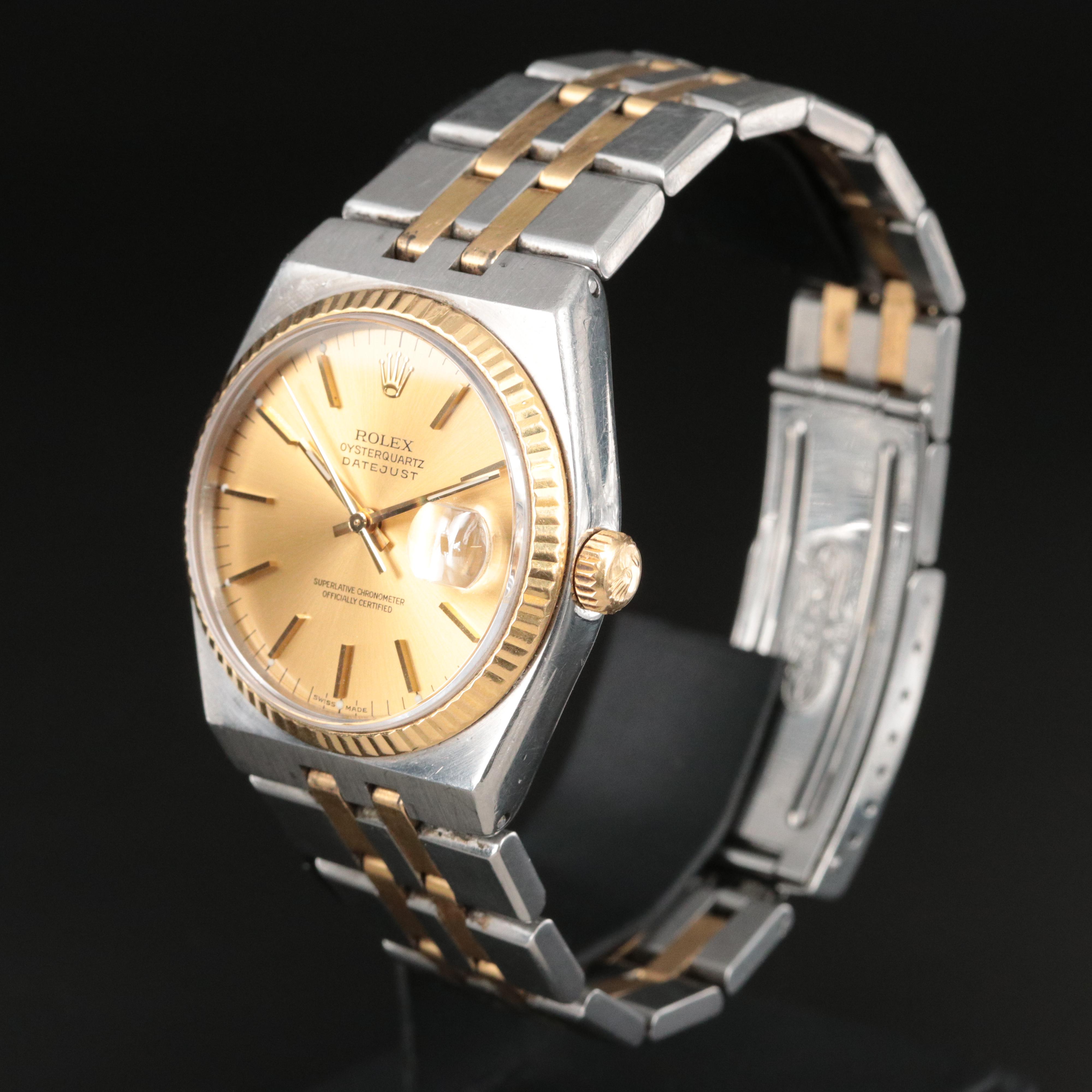 1984 Rolex Oysterquartz Datejust Watch