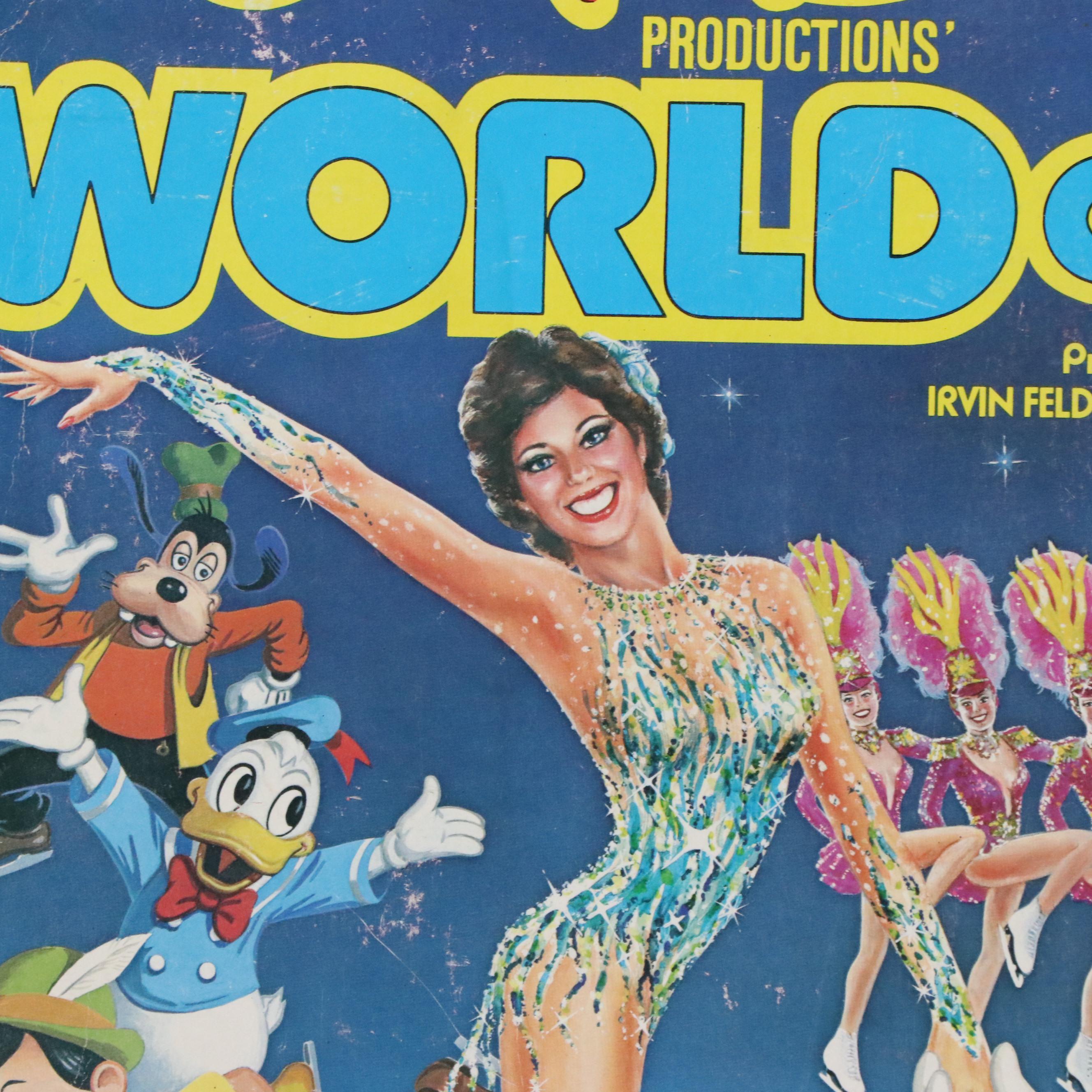 Offset Lithograph Performance Poster "Walt Disney World On Ice"
