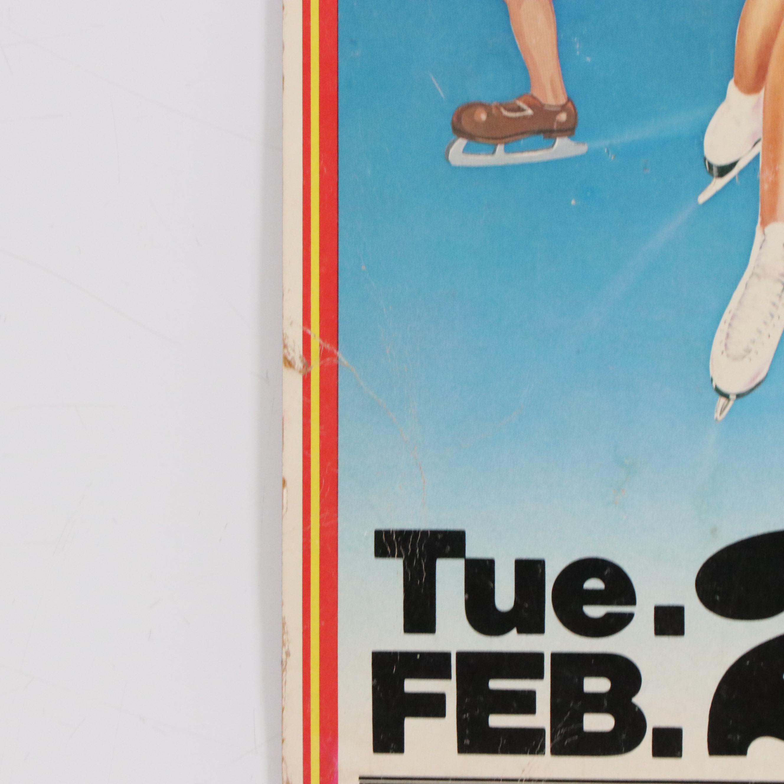 Offset Lithograph Performance Poster "Walt Disney World On Ice"