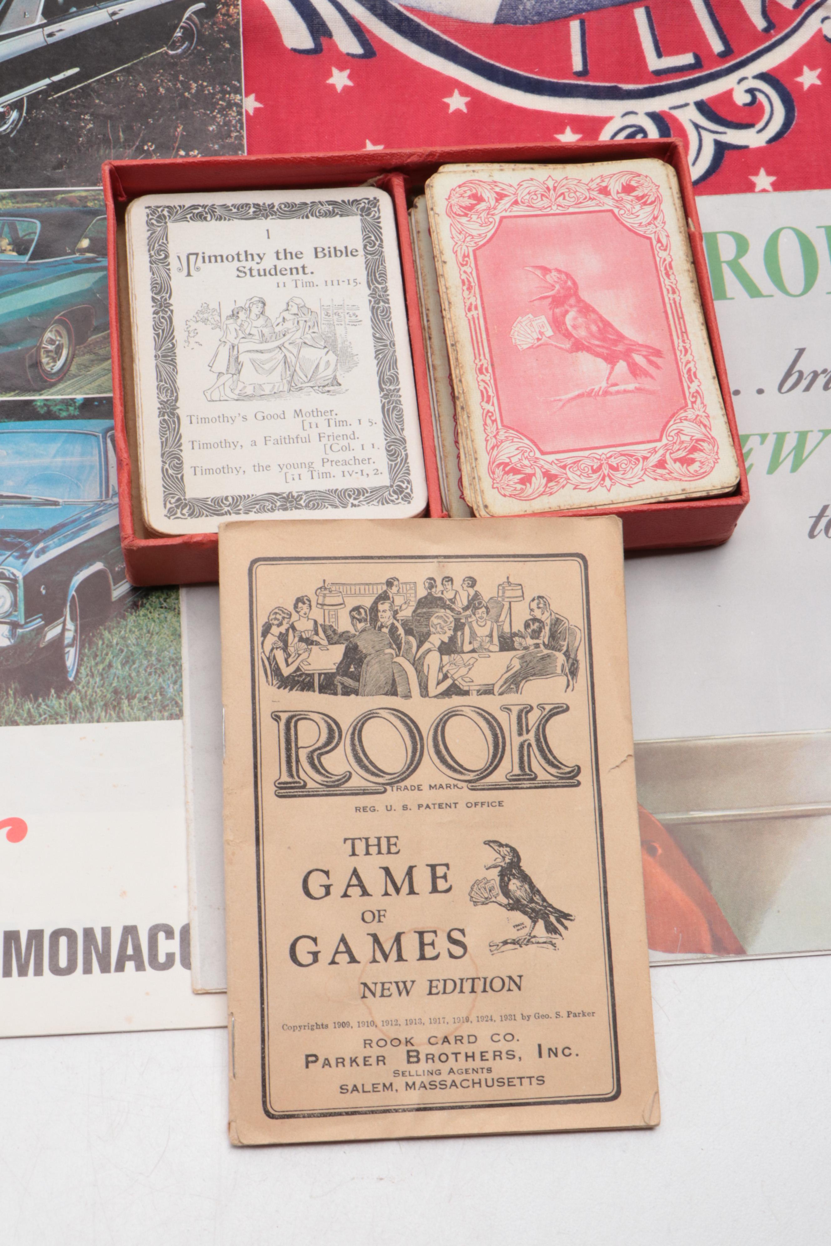 "Chevrolet for 1950" with Other Booklets, Pamphlet and More, Mid-20th Century