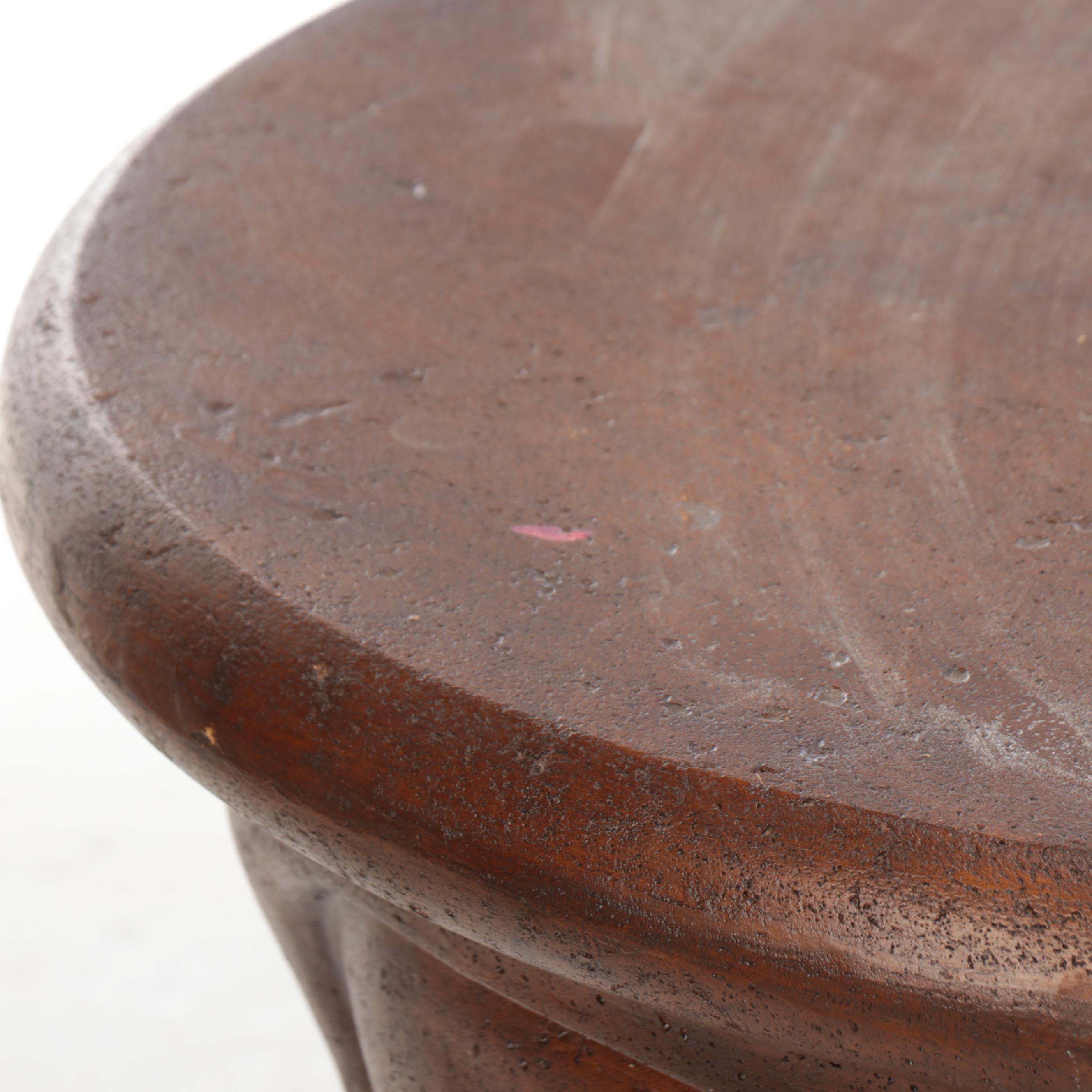 Southeast Asian Modernist Style Metal Face Table