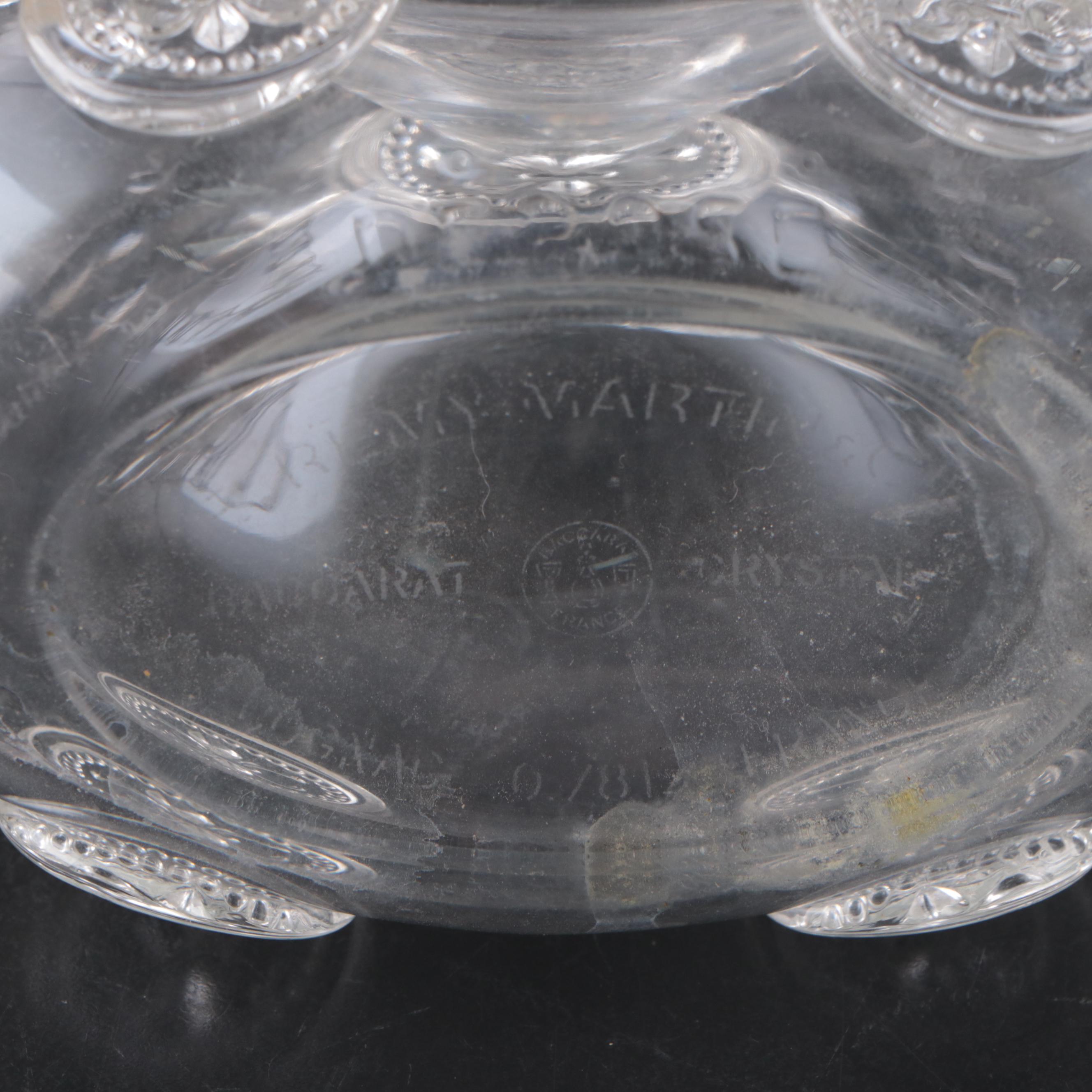 Baccarat for Rémy Martin Crystal Cognac Decanter