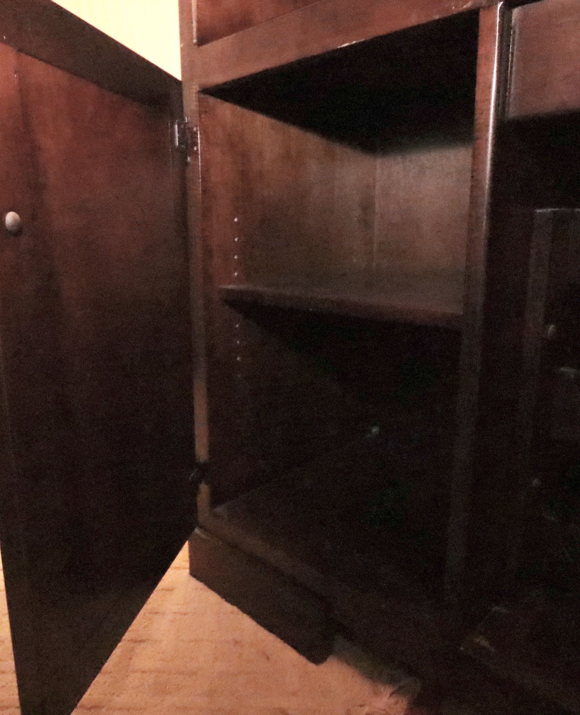 English Pub Style Freestanding Bar with Illuminated Stained Glass Canopy