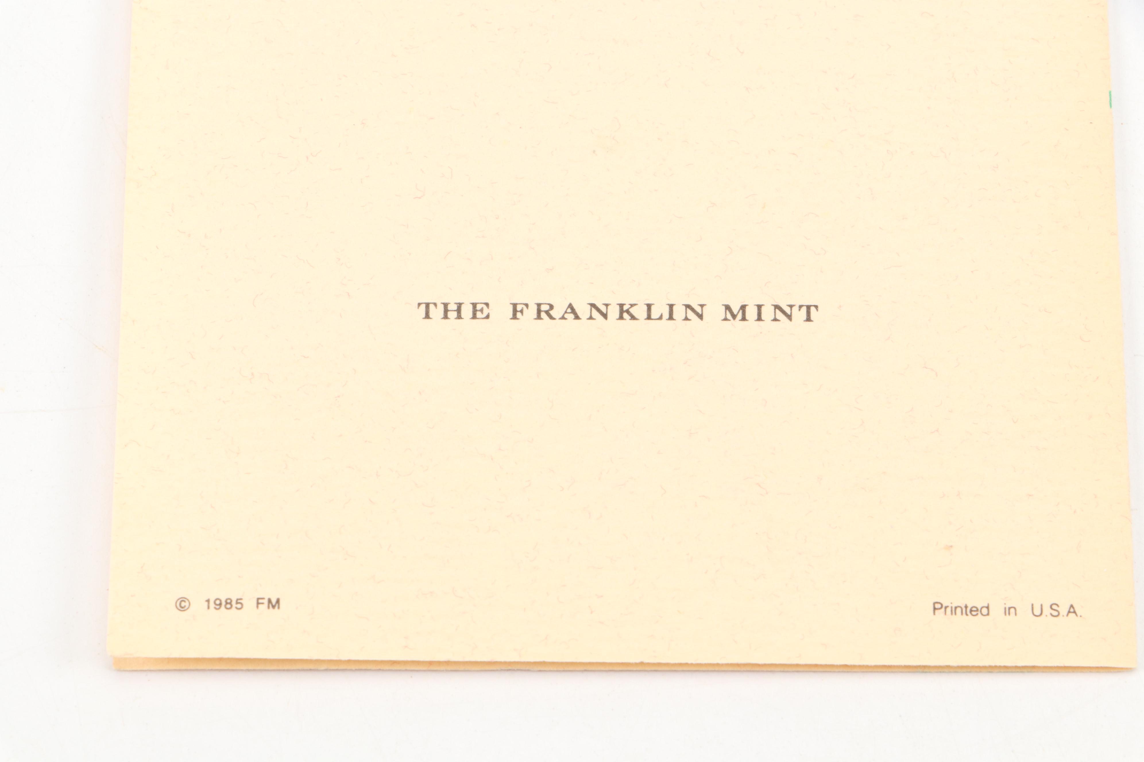 Yao You-Xin for The Franklin Mint "Messenger of Happiness" Bronze Figurine, 1985