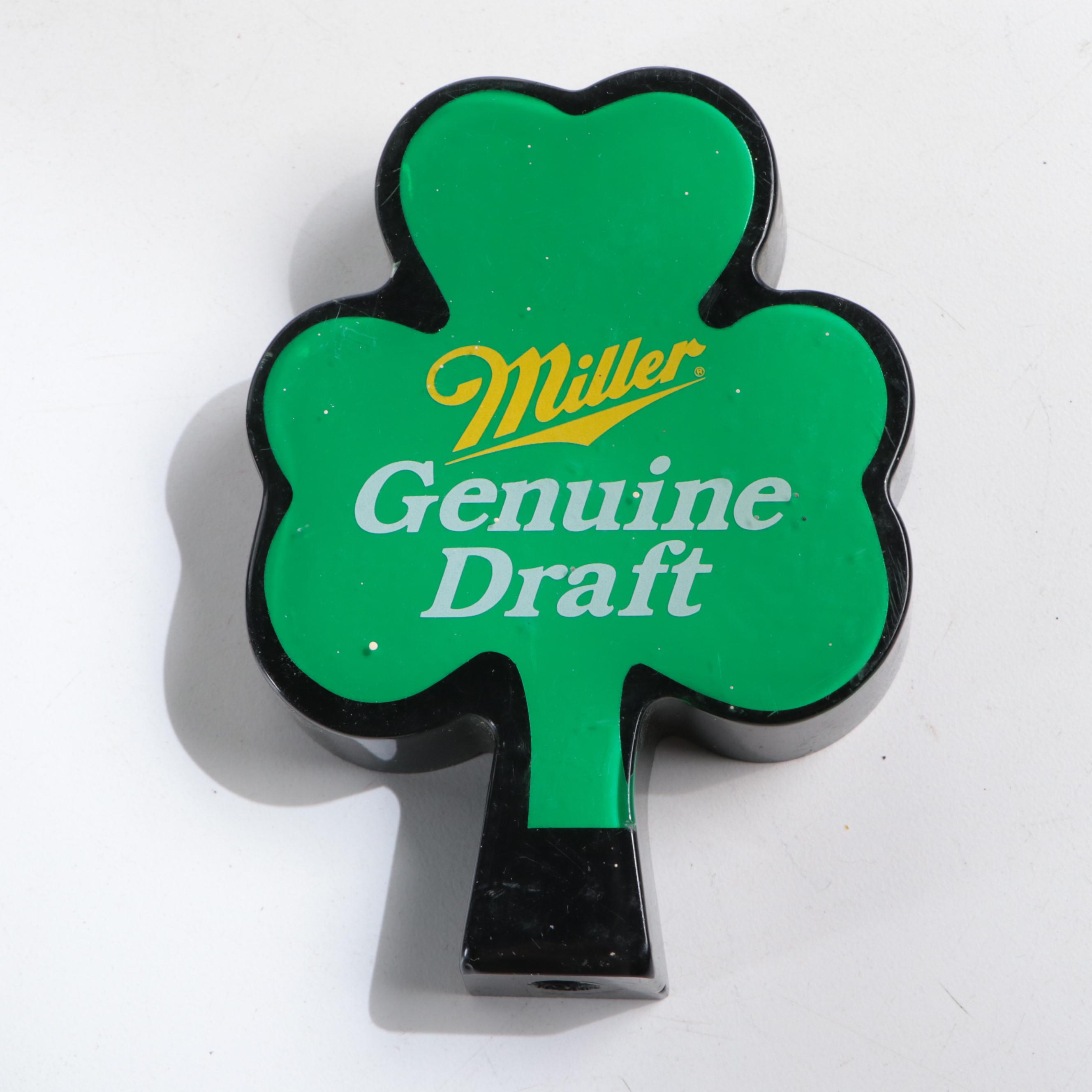 Miller Genuine Draft Beer Tap Handles