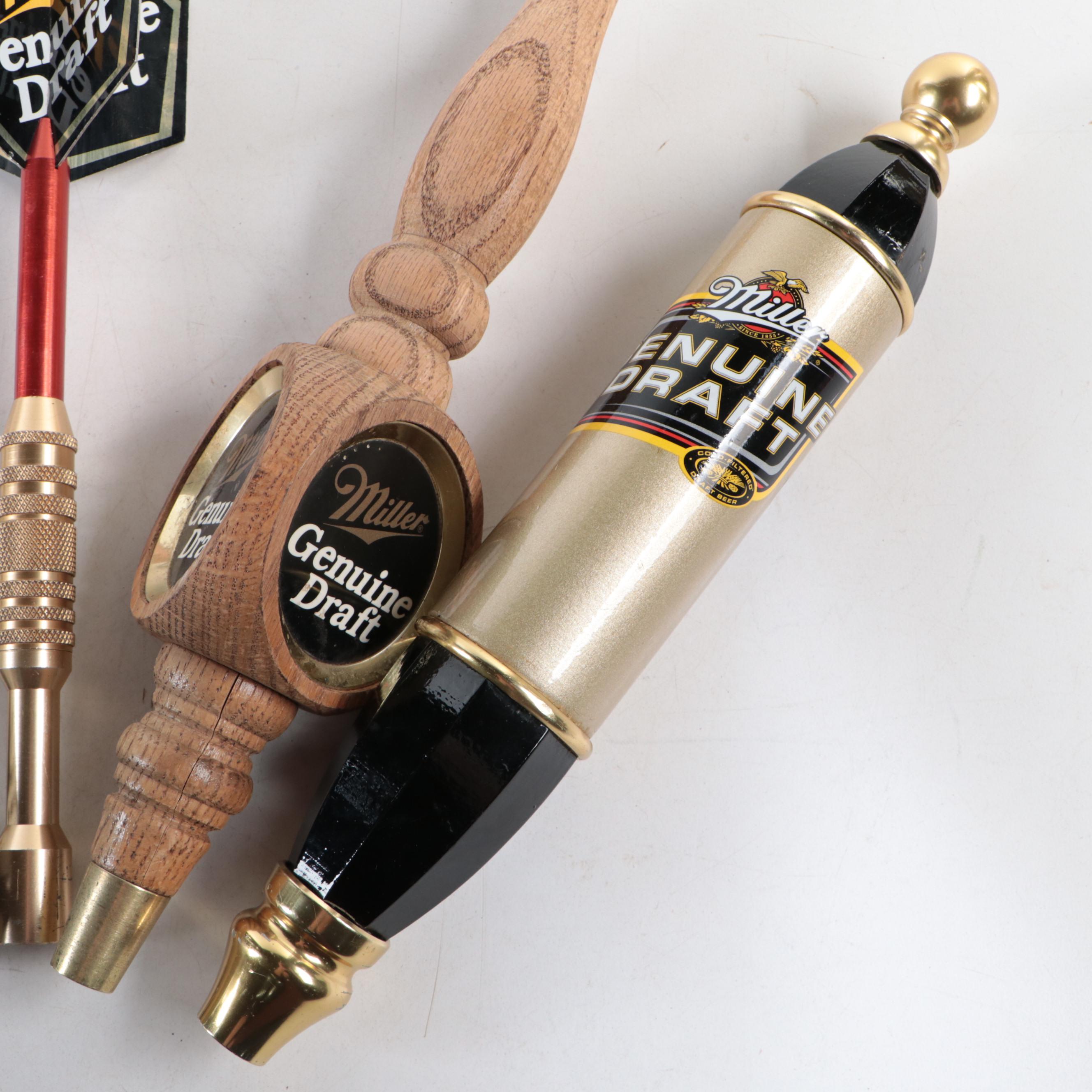 Miller Genuine Draft Beer Tap Handles