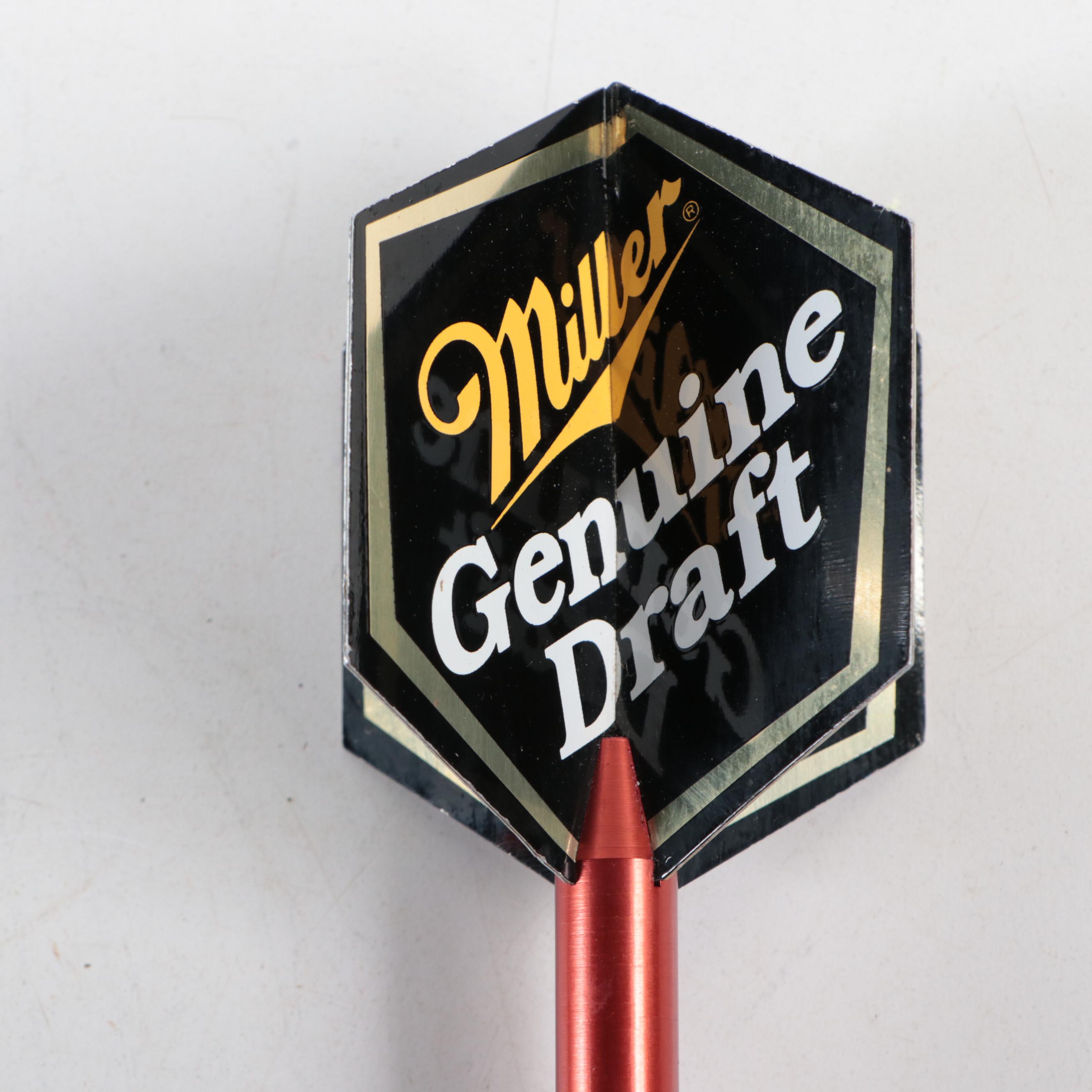 Miller Genuine Draft Beer Tap Handles