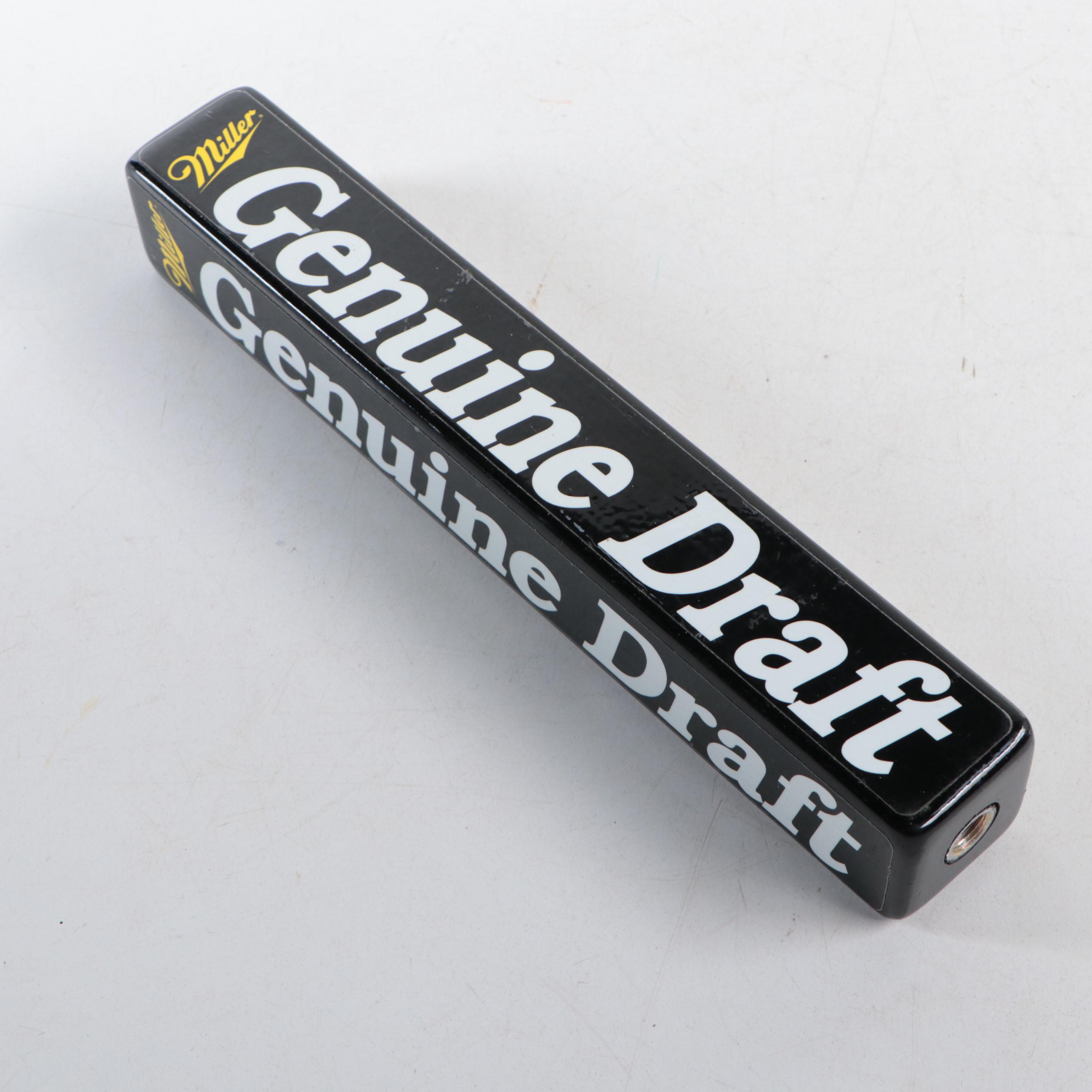 Miller Genuine Draft Beer Tap Handles