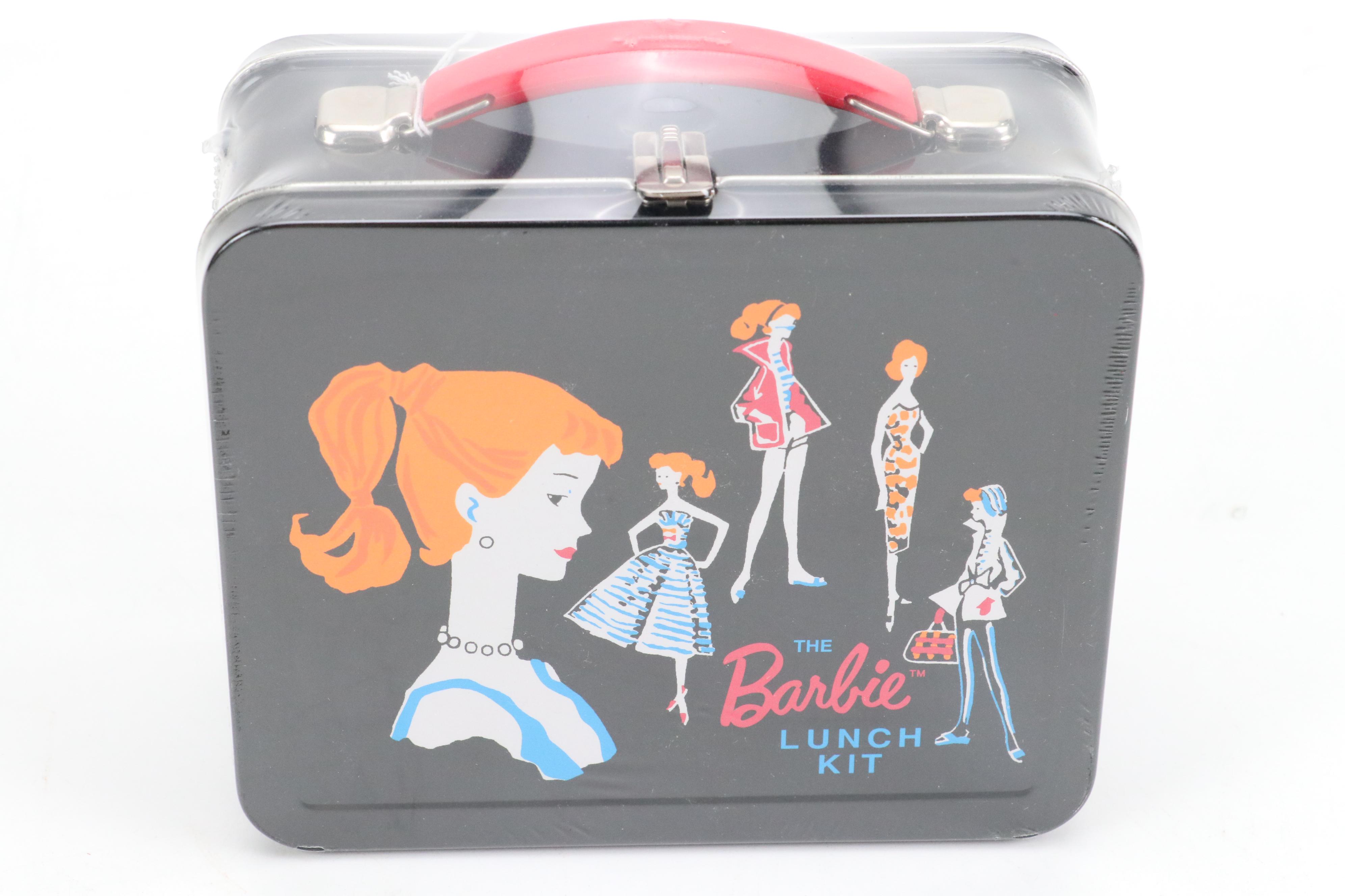 Mattel Barbie "Happy Holiday" Dolls, Puzzles and Lunch Box, 1988