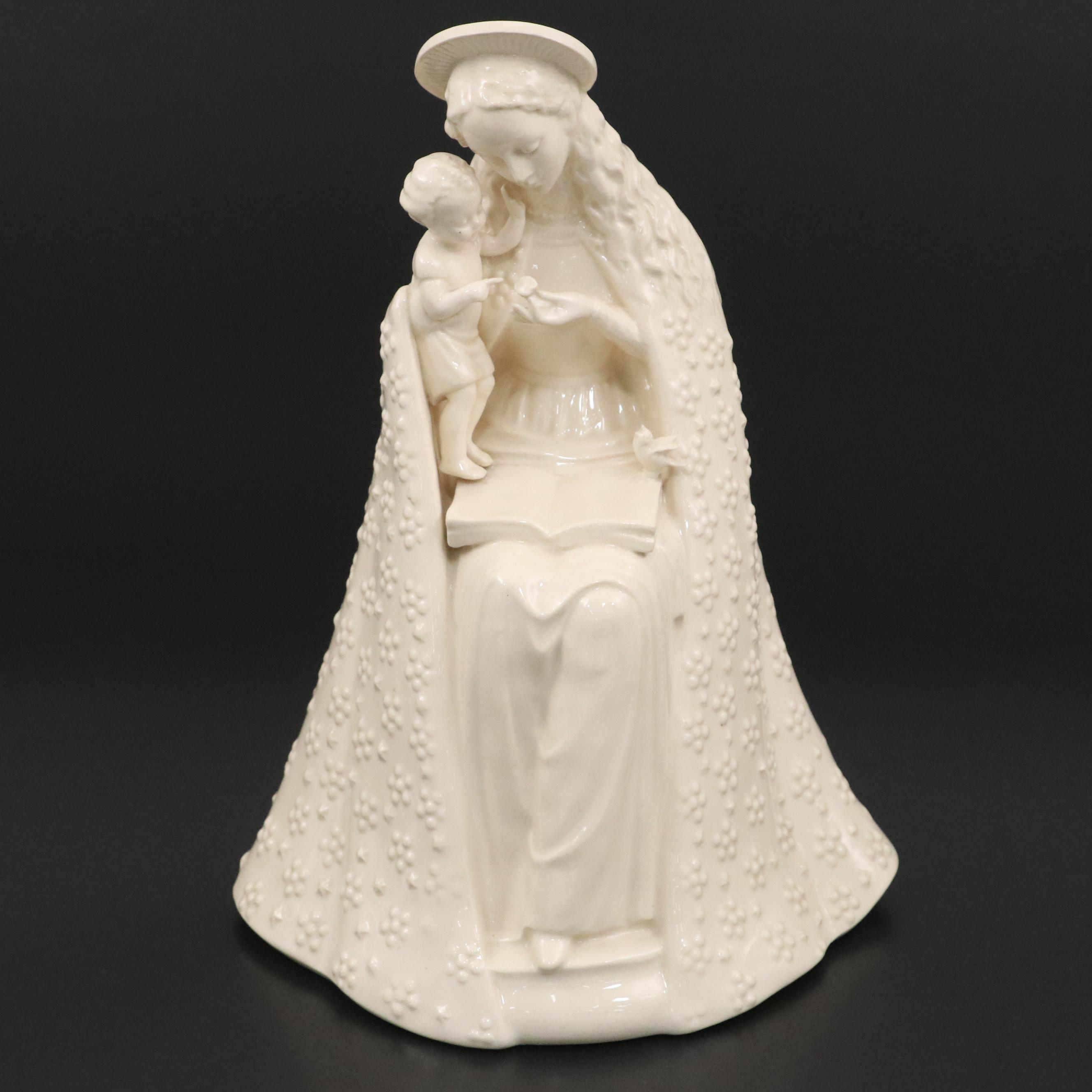 Goebel "Flower Madonna" Porcelain Hummel Figurine Designed by Reinhold Unger