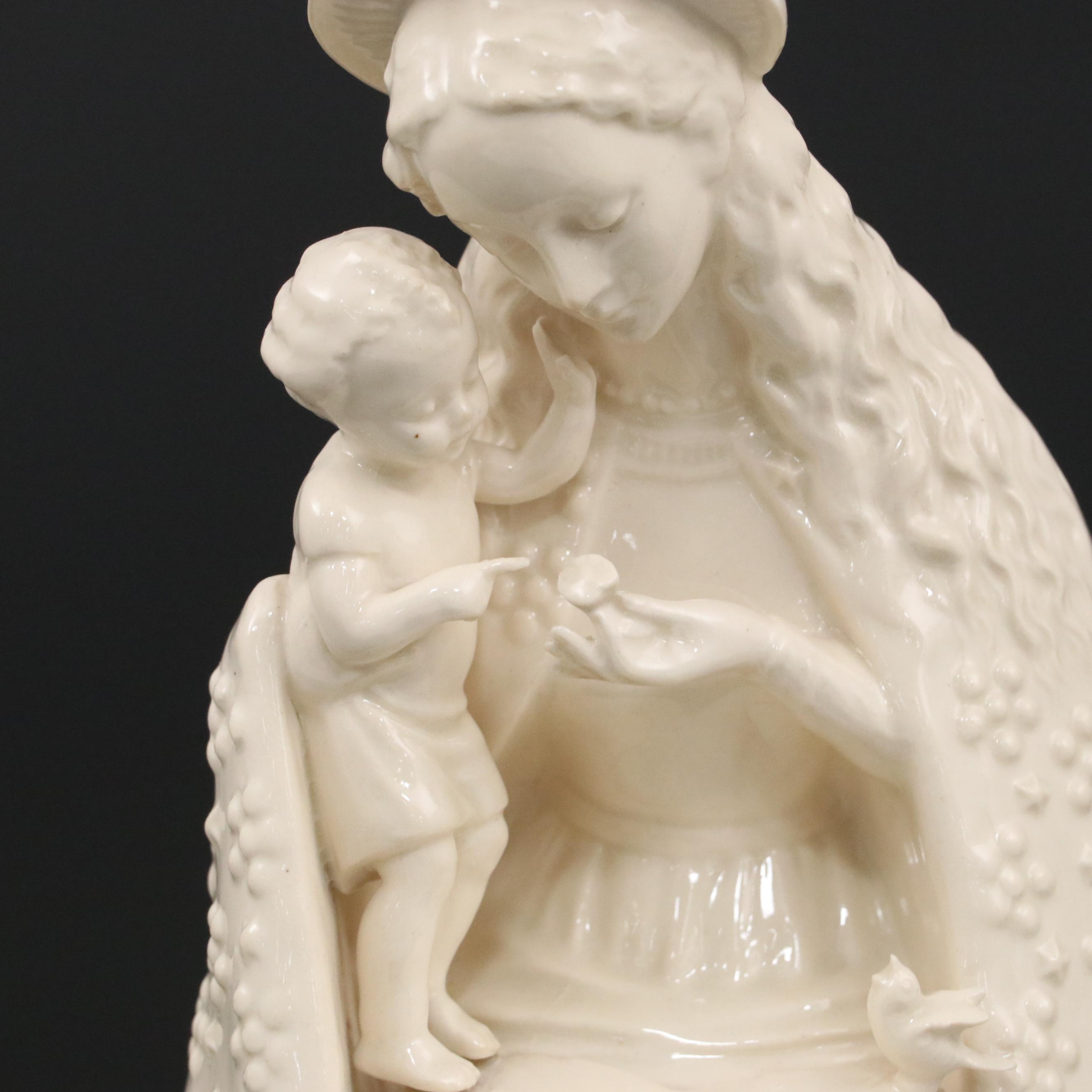 Goebel "Flower Madonna" Porcelain Hummel Figurine Designed by Reinhold Unger