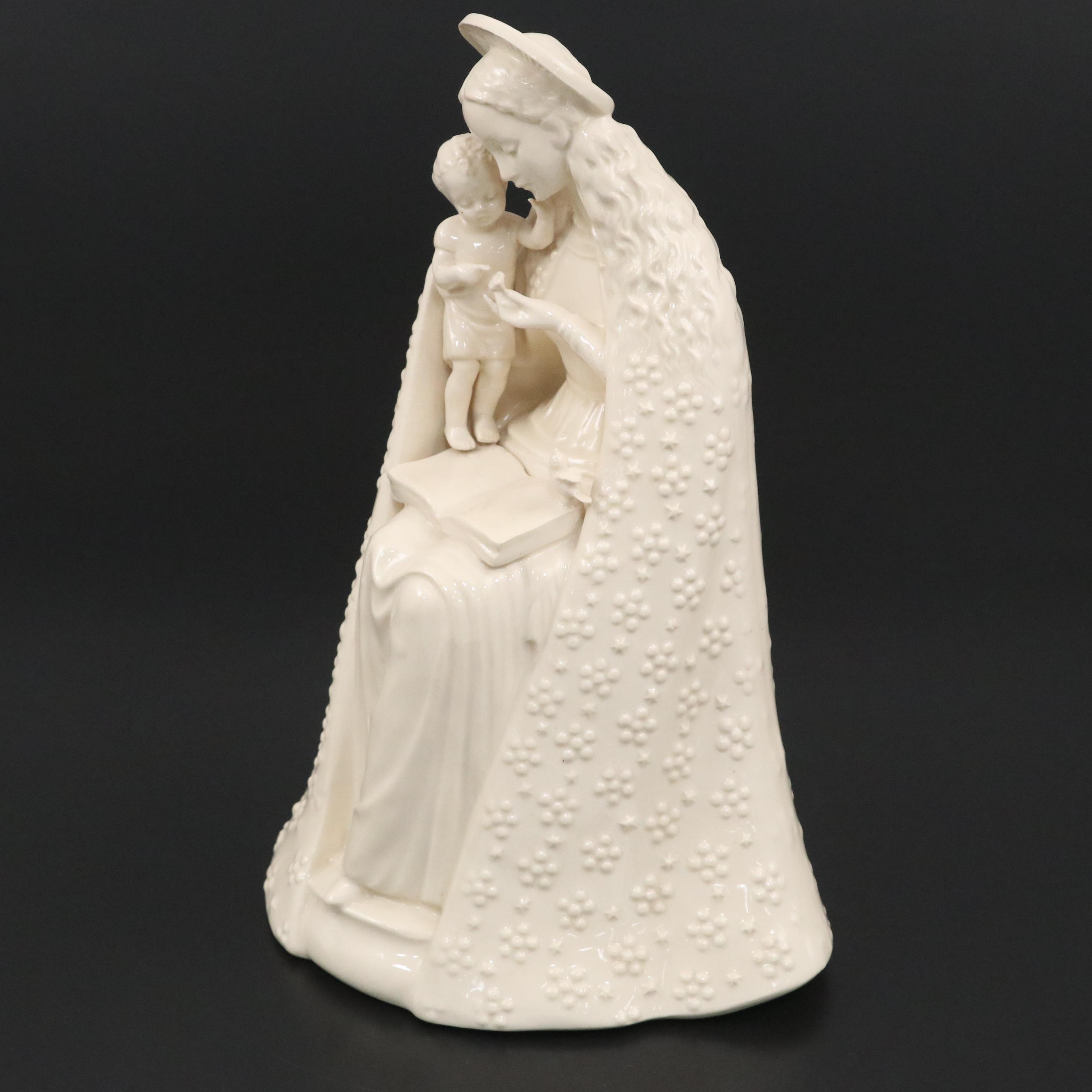 Goebel "Flower Madonna" Porcelain Hummel Figurine Designed by Reinhold Unger