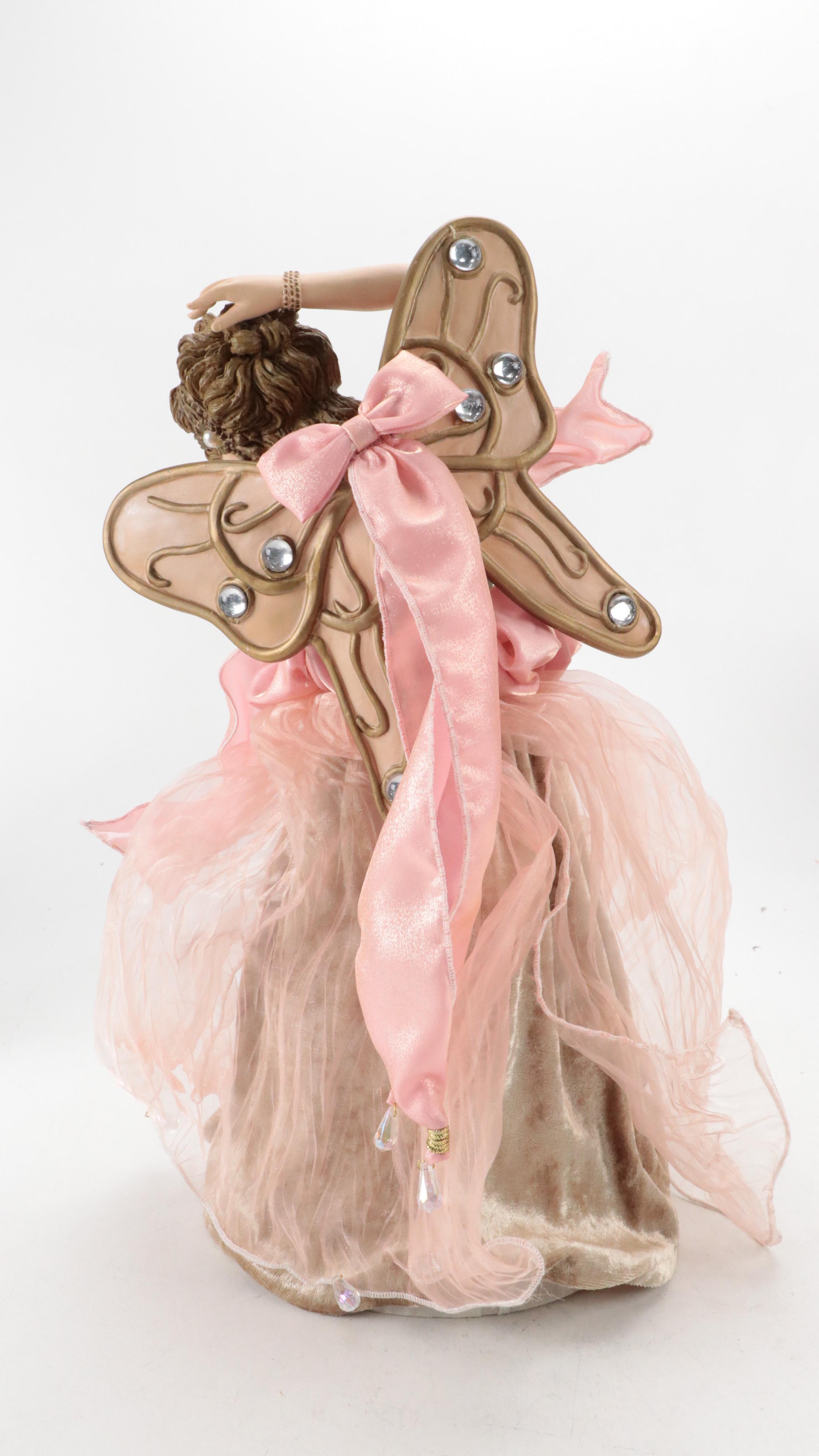 Silvestri Plastic and Velveteen Christmas Tree Toppers