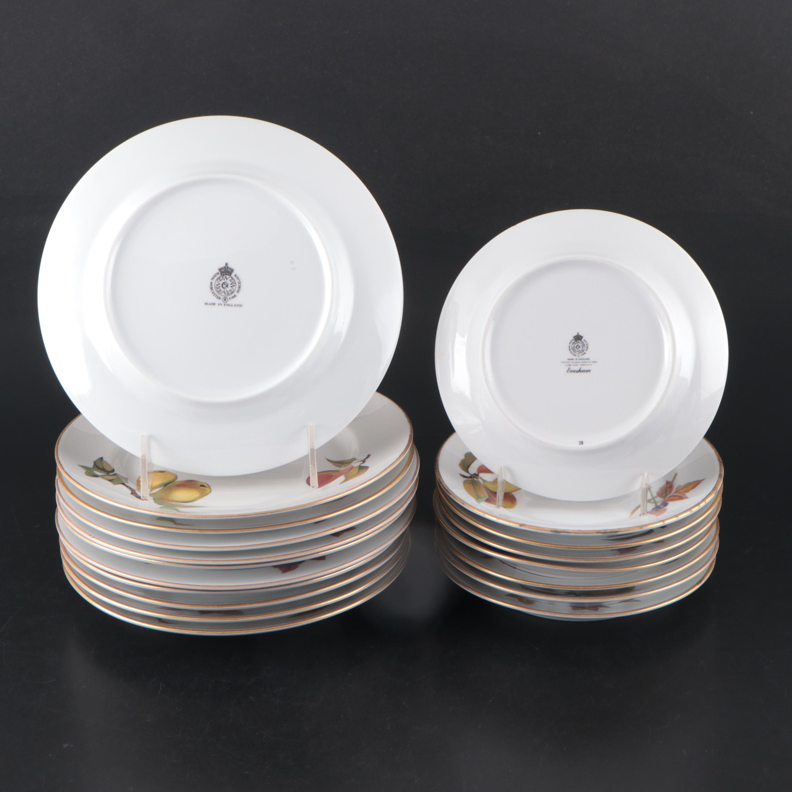 Royal Worcester "Evesham Gold" Dinnerware and Serveware