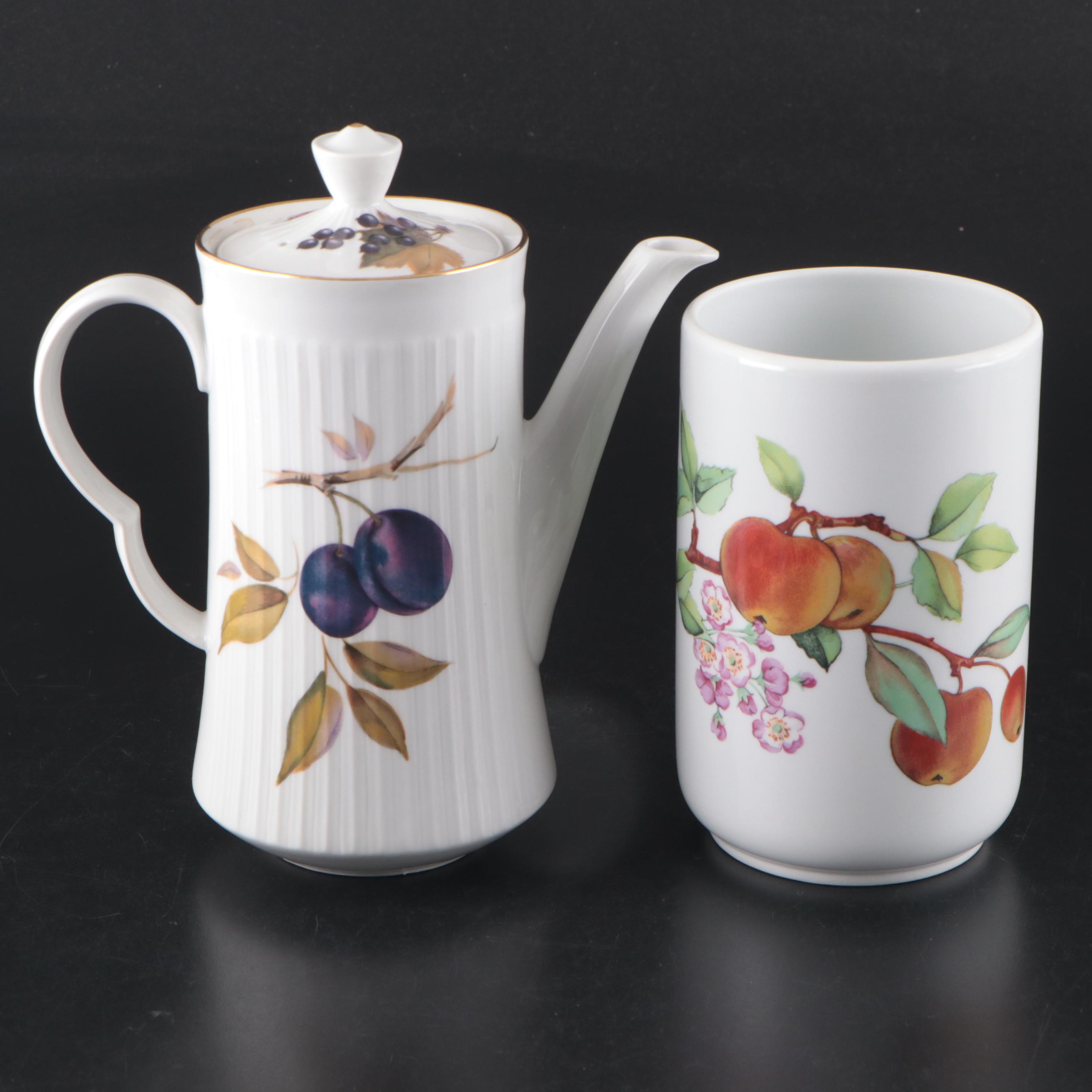 Royal Worcester "Evesham Gold" Dinnerware and Serveware