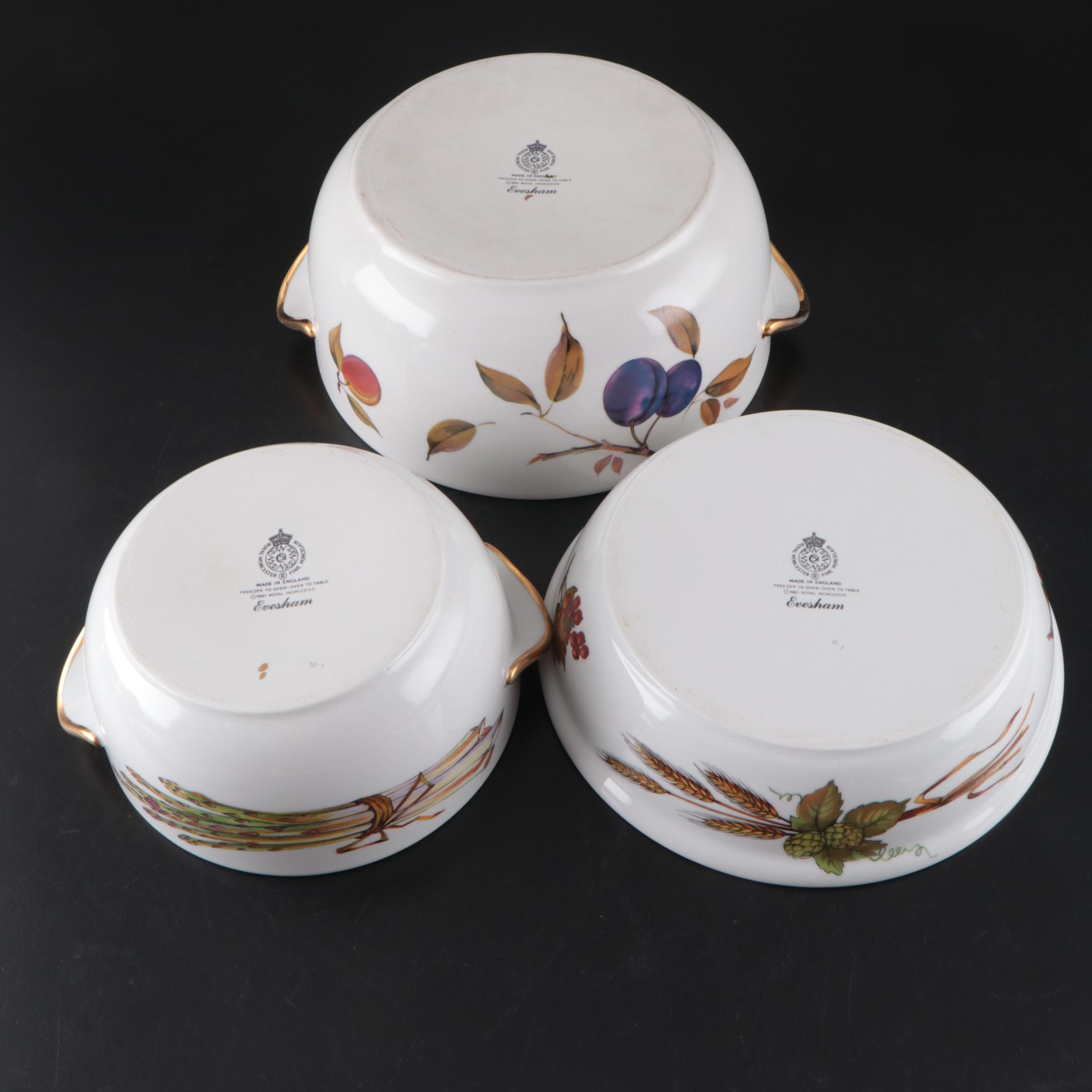 Royal Worcester "Evesham Gold" Dinnerware and Serveware