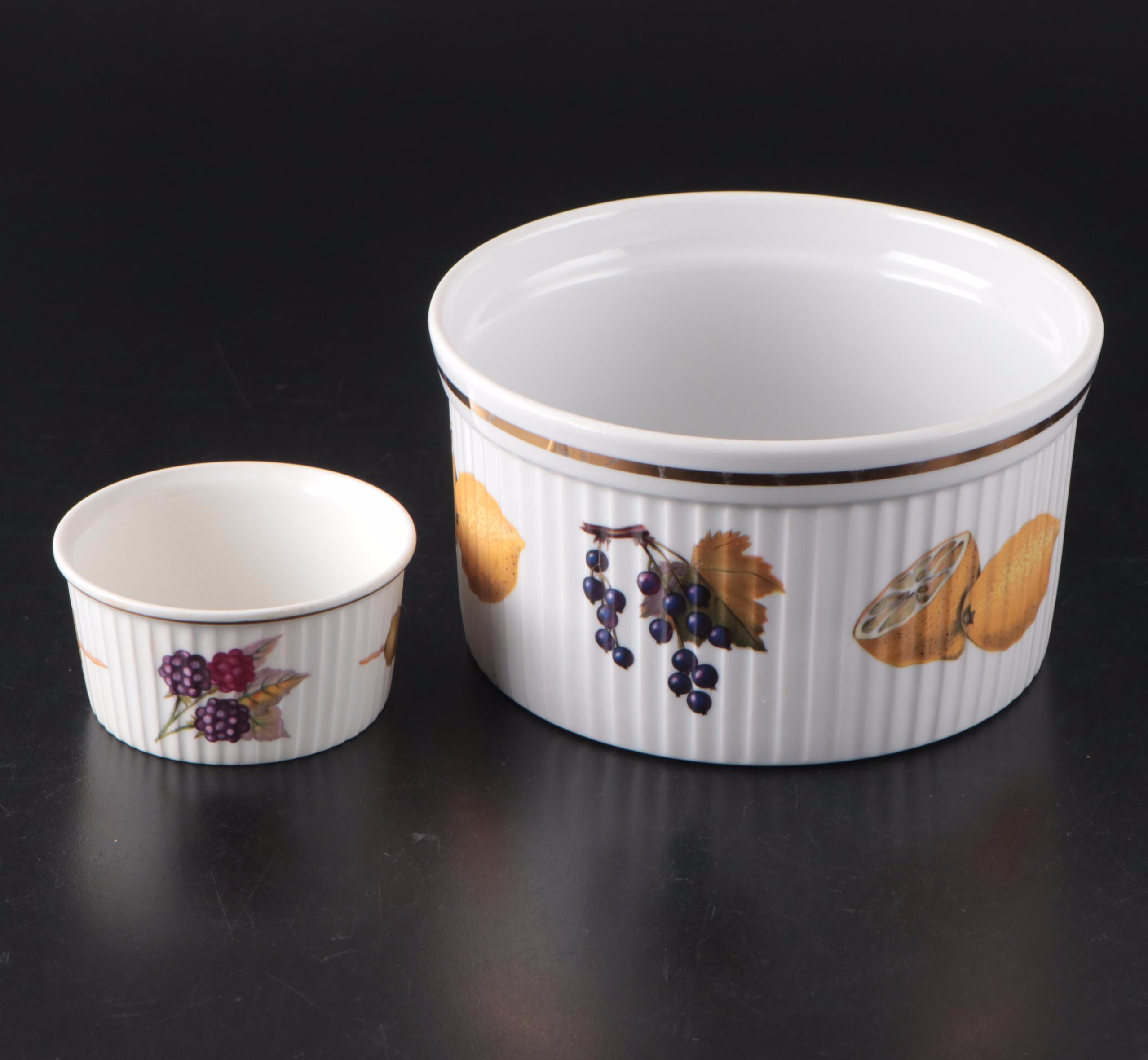 Royal Worcester "Evesham Gold" Dinnerware and Serveware