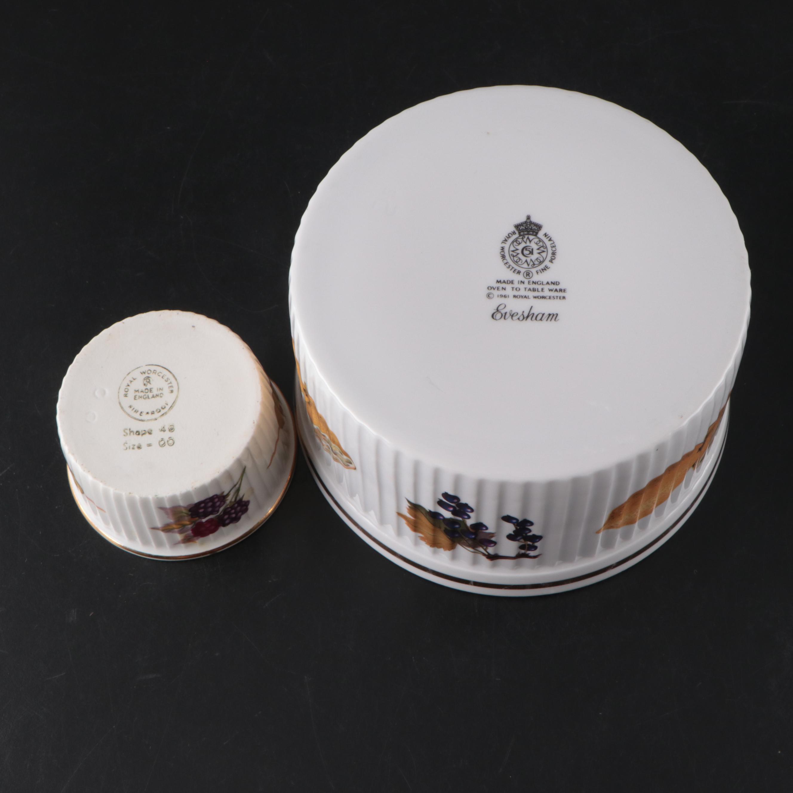 Royal Worcester "Evesham Gold" Dinnerware and Serveware