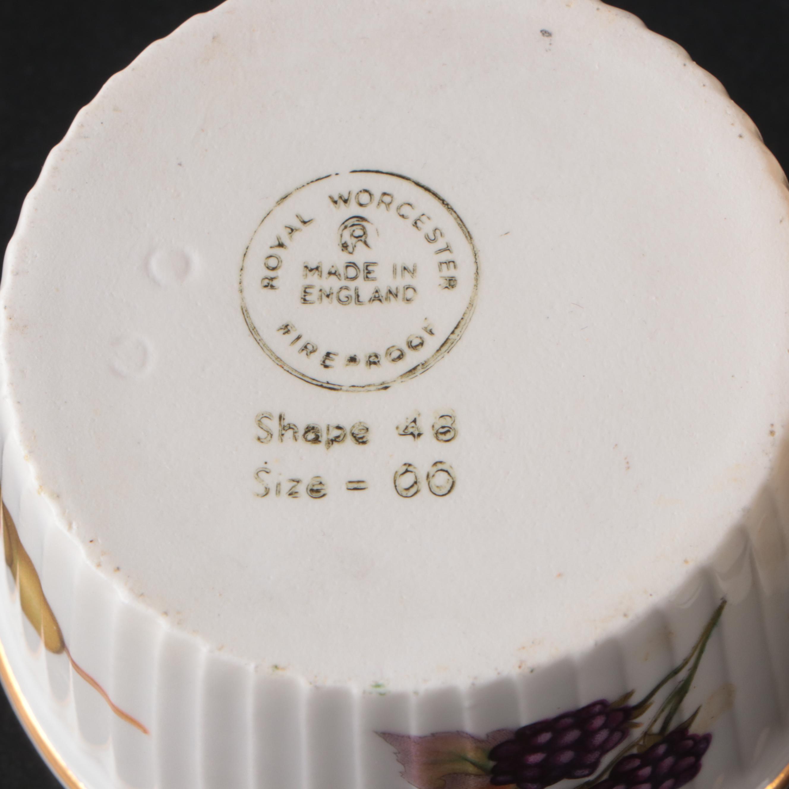 Royal Worcester "Evesham Gold" Dinnerware and Serveware