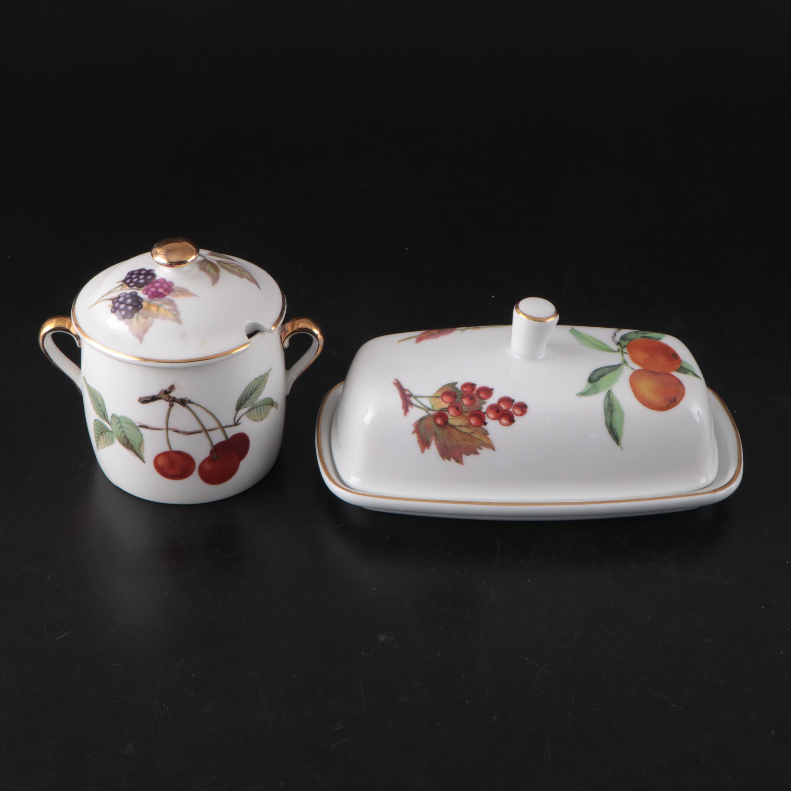 Royal Worcester "Evesham Gold" Dinnerware and Serveware