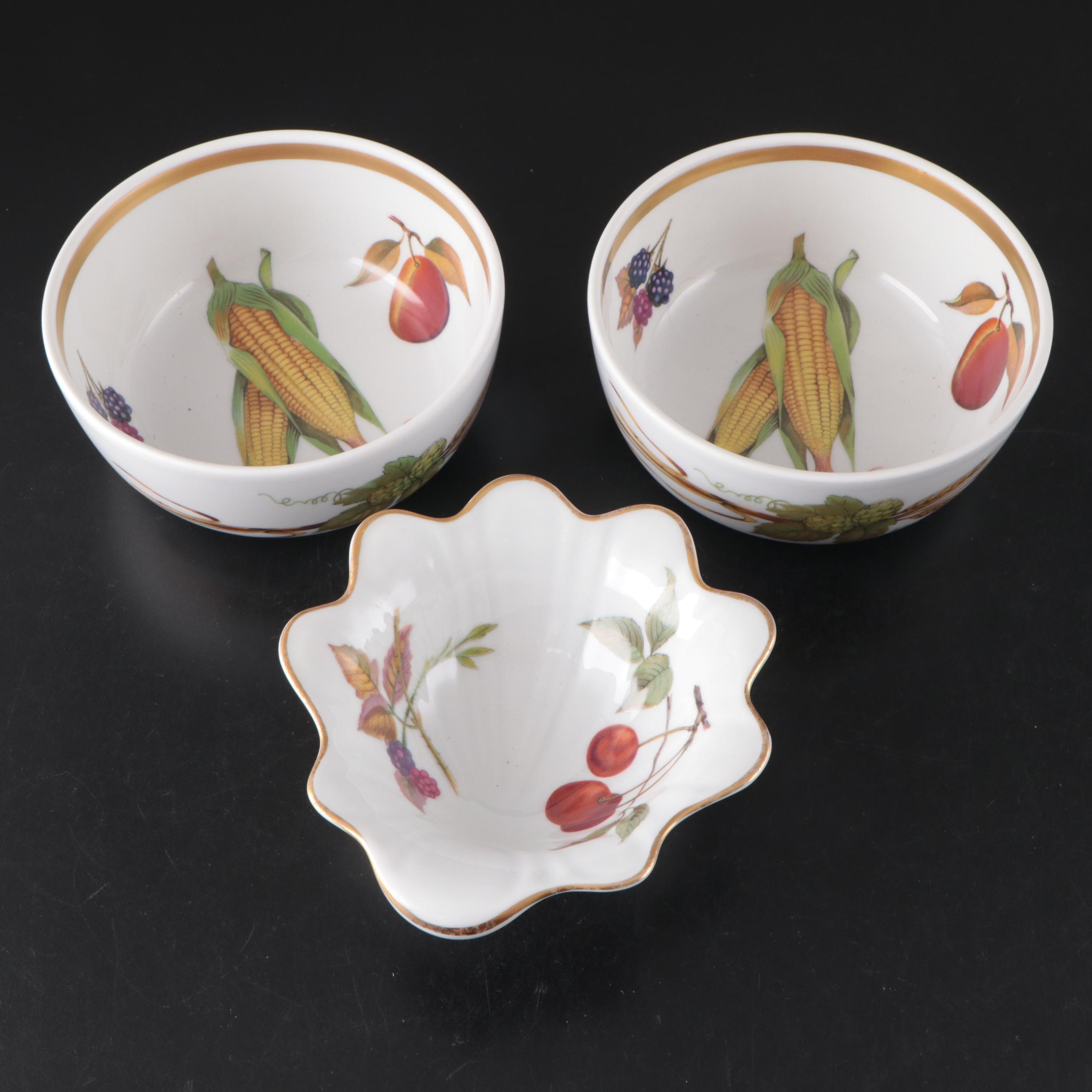 Royal Worcester "Evesham Gold" Dinnerware and Serveware