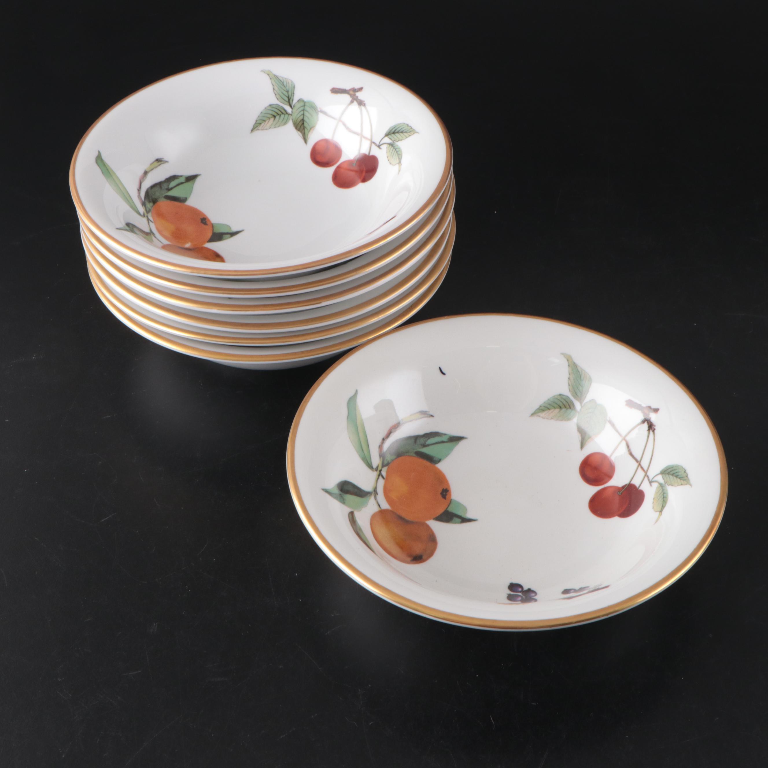 Royal Worcester "Evesham Gold" Dinnerware and Serveware
