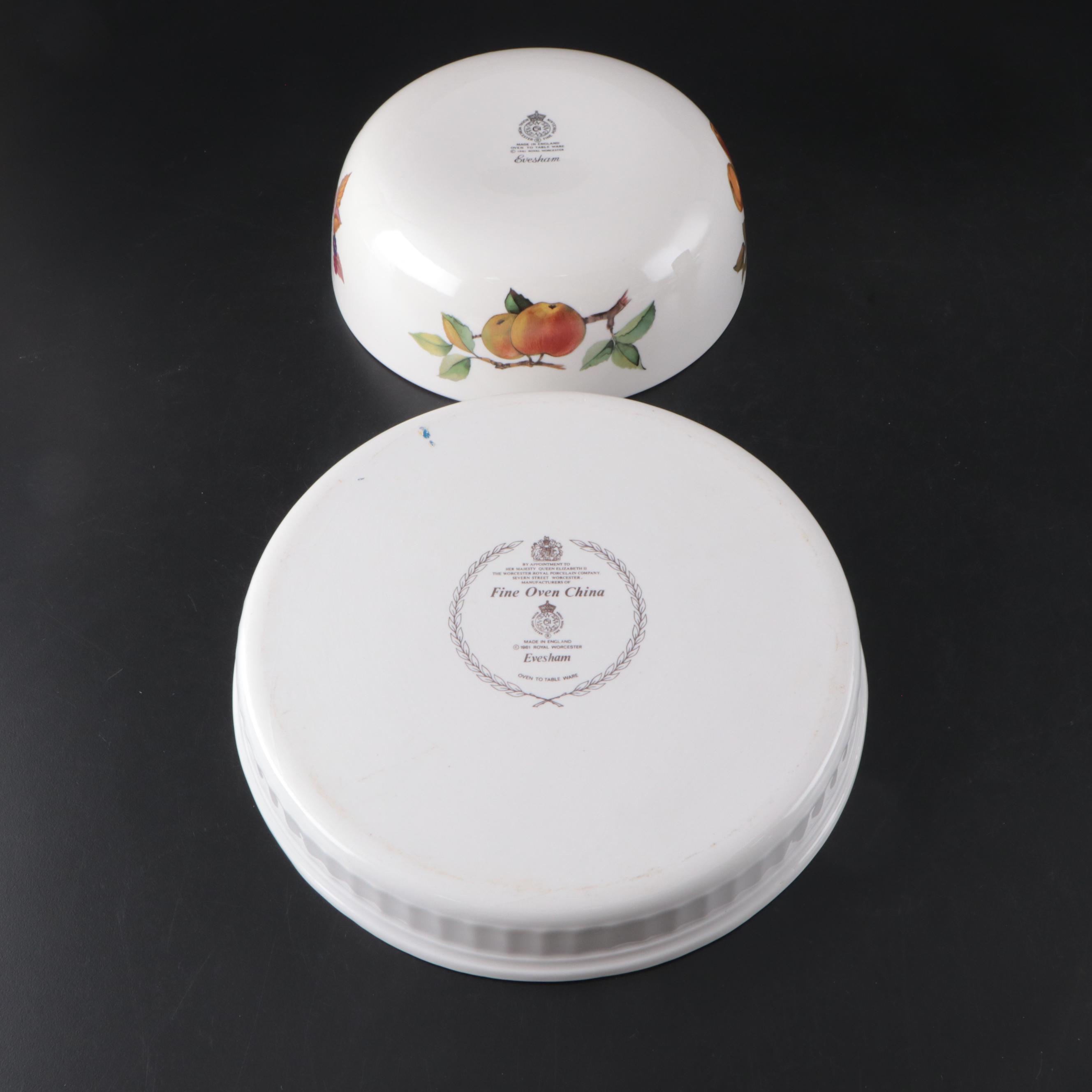 Royal Worcester "Evesham Gold" Dinnerware and Serveware