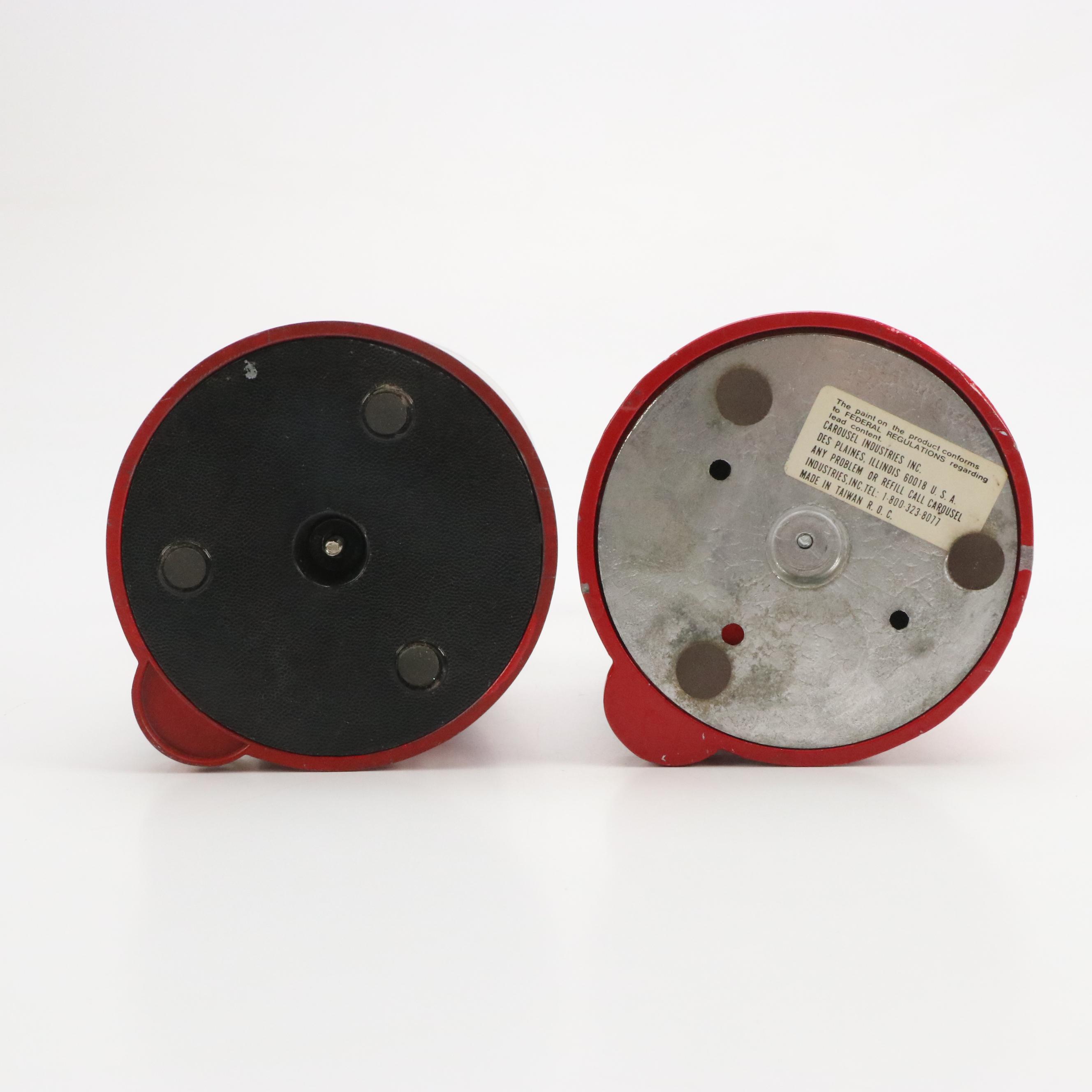 Carousel Industries, Inc and Jelly Belly Painted Metal and Glass Candy Dispenser