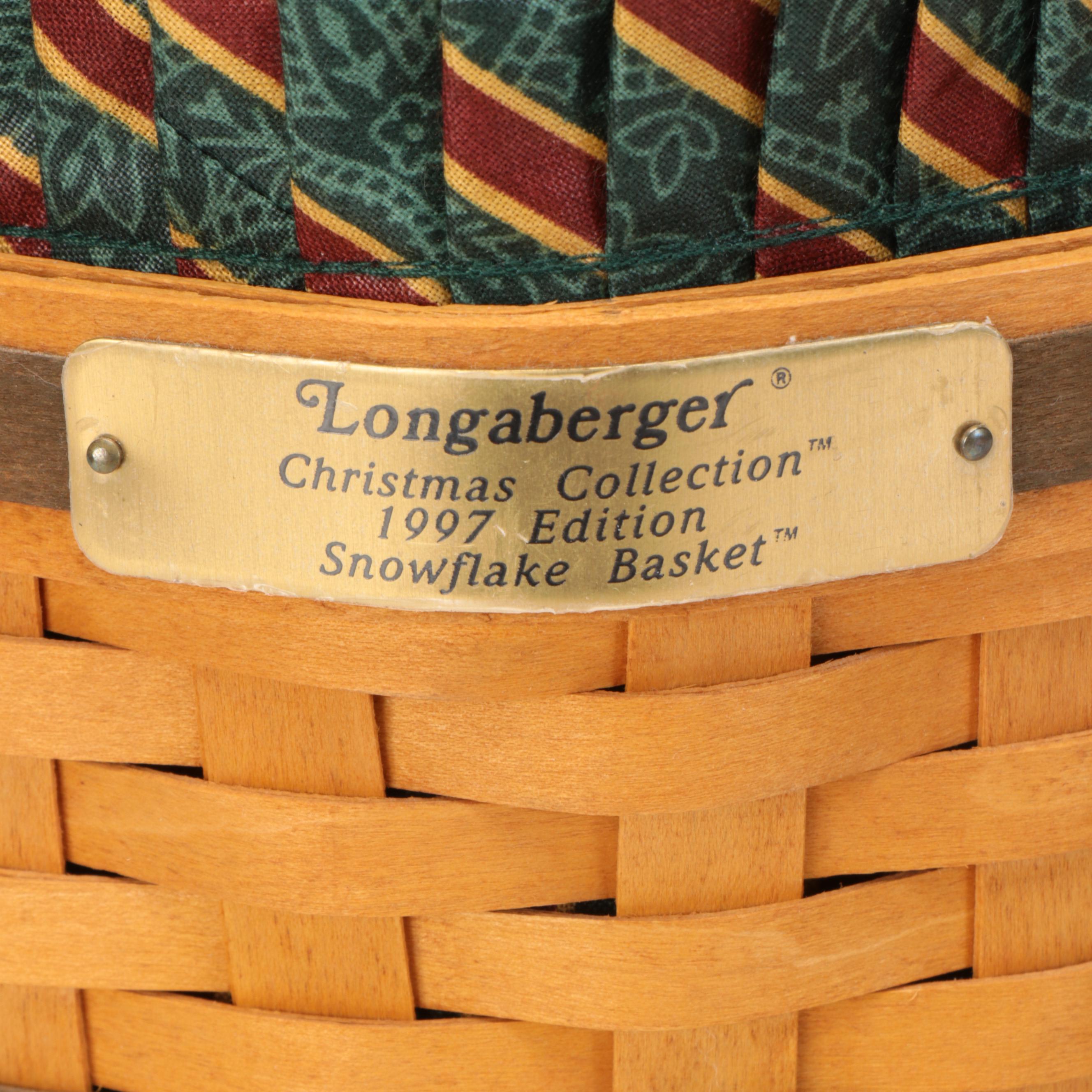 Longaberger "Homestead" and Other Handwoven Maple Baskets