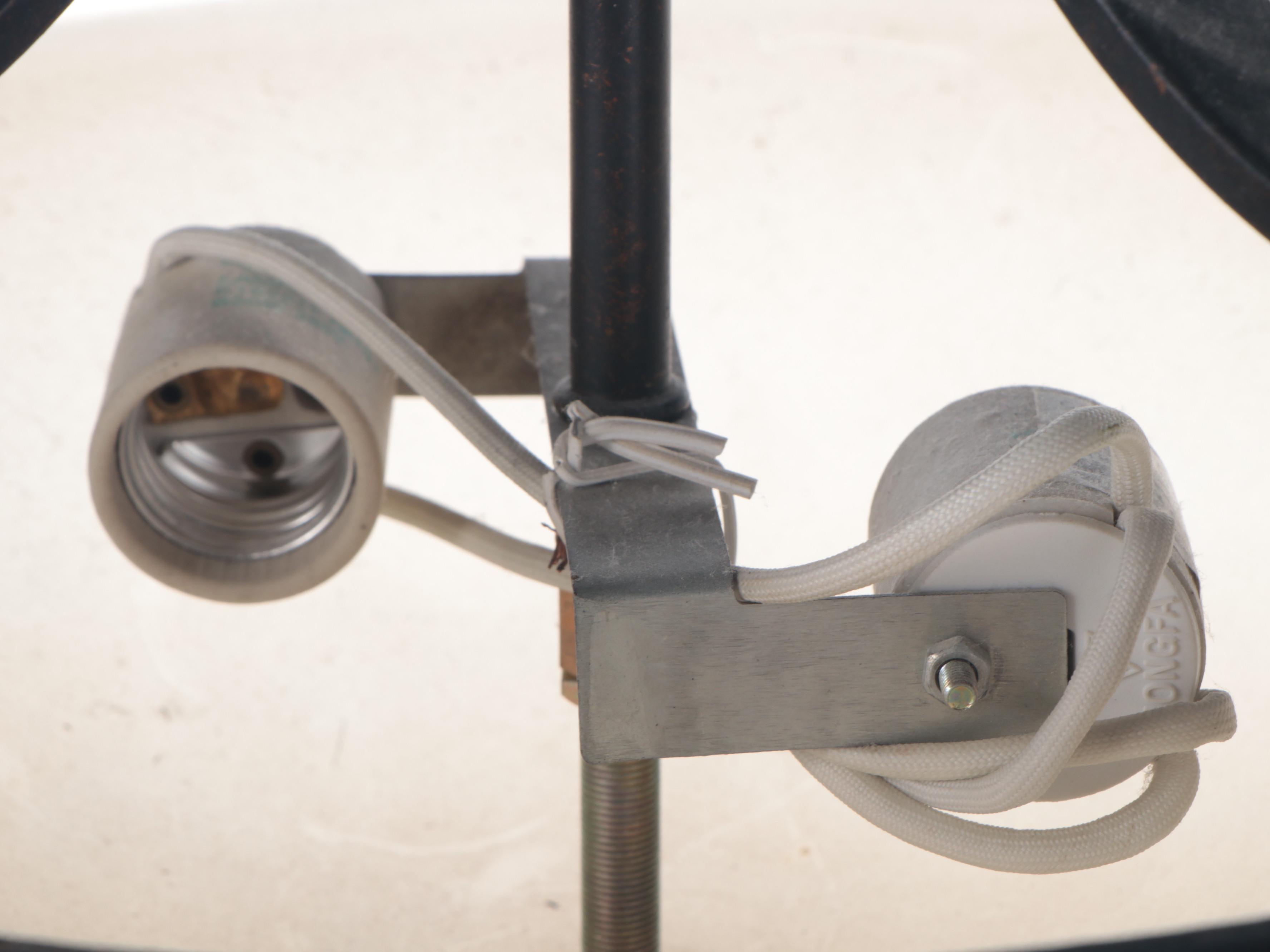 Pair of Pasquale Miranda for Feiss Industries Semi-Flush Mount Pendant Lights