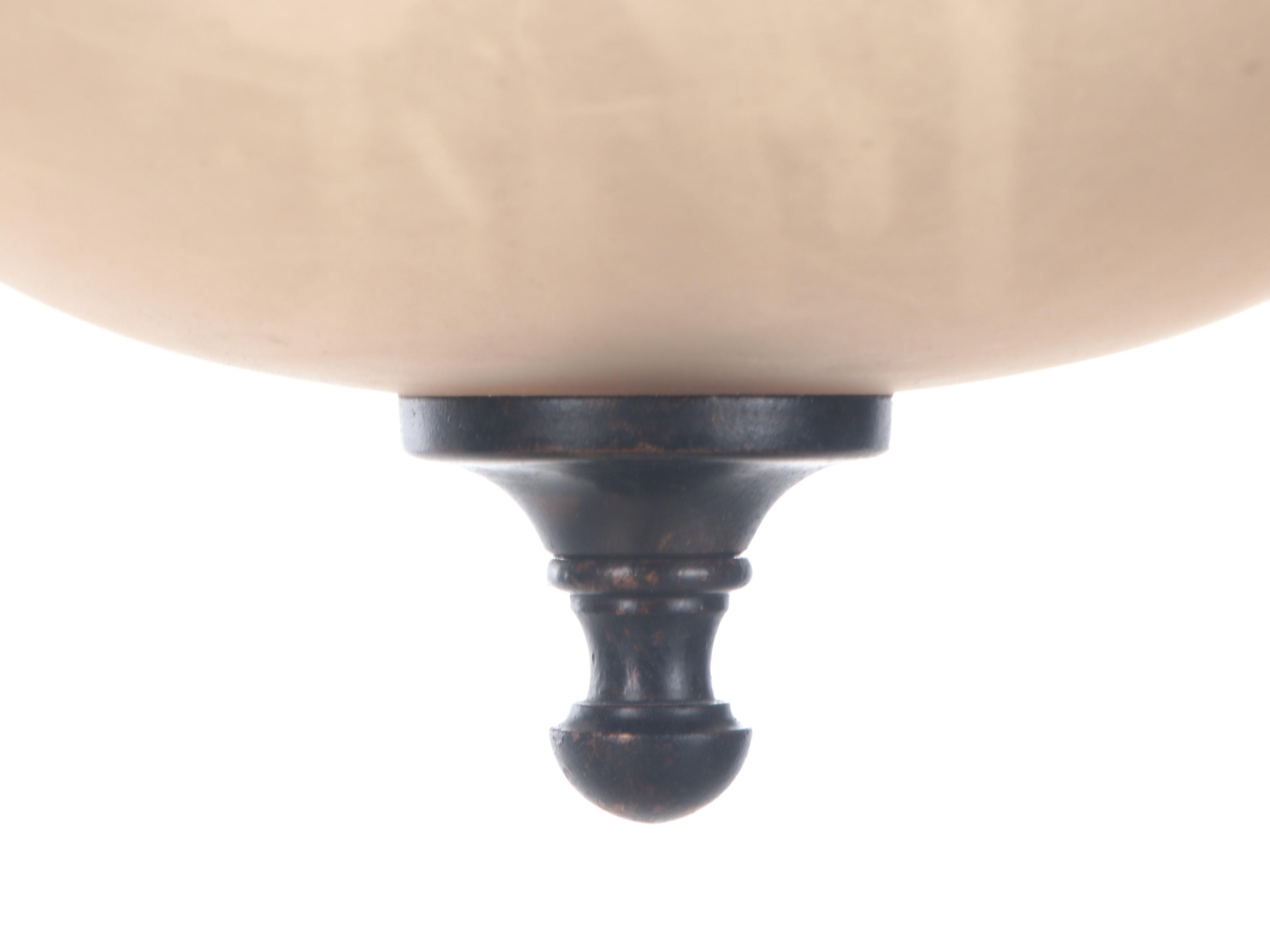 Pair of Pasquale Miranda for Feiss Industries Semi-Flush Mount Pendant Lights