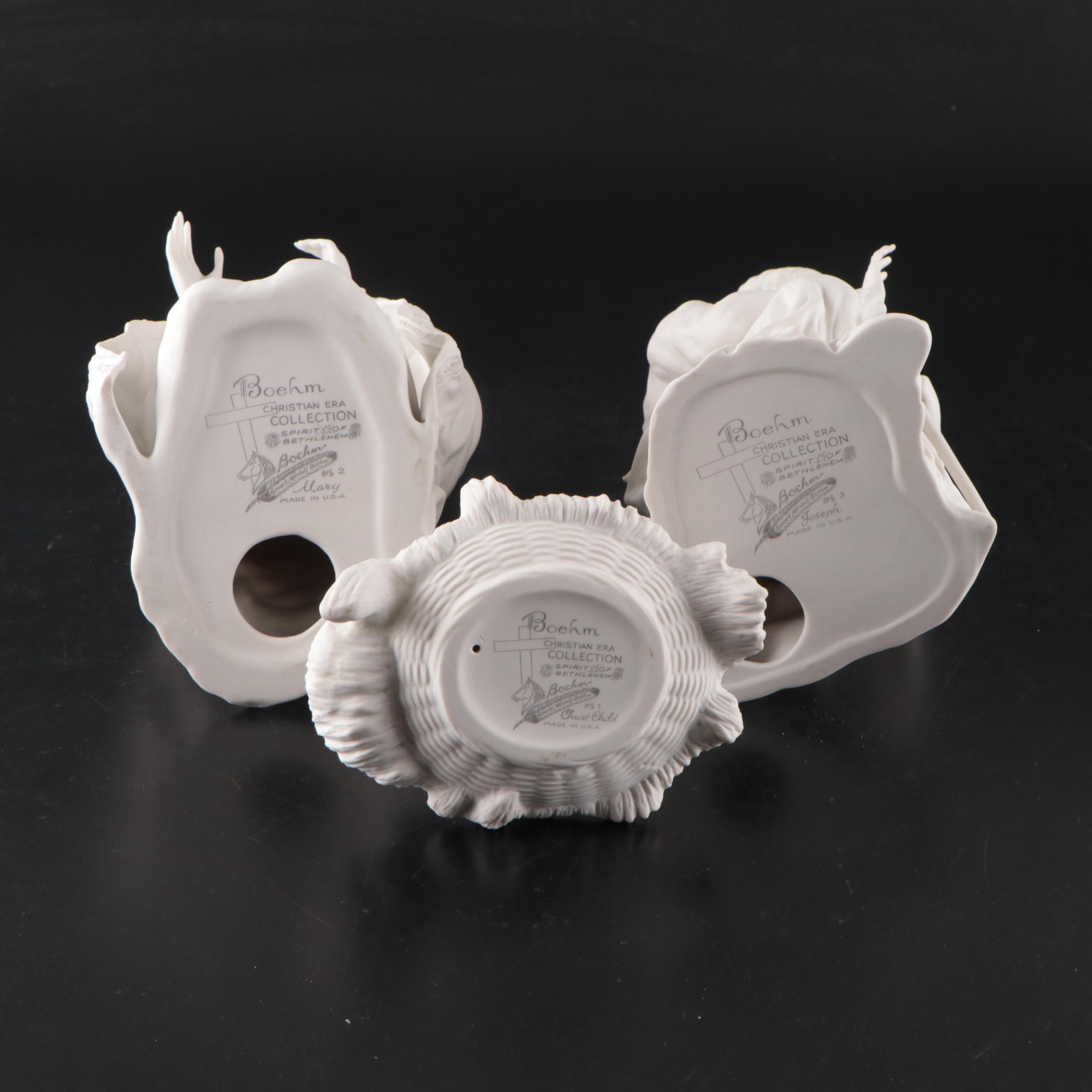 Boehm "Christian Era Collection" Spirit of Bethlehem Nativity Figurines