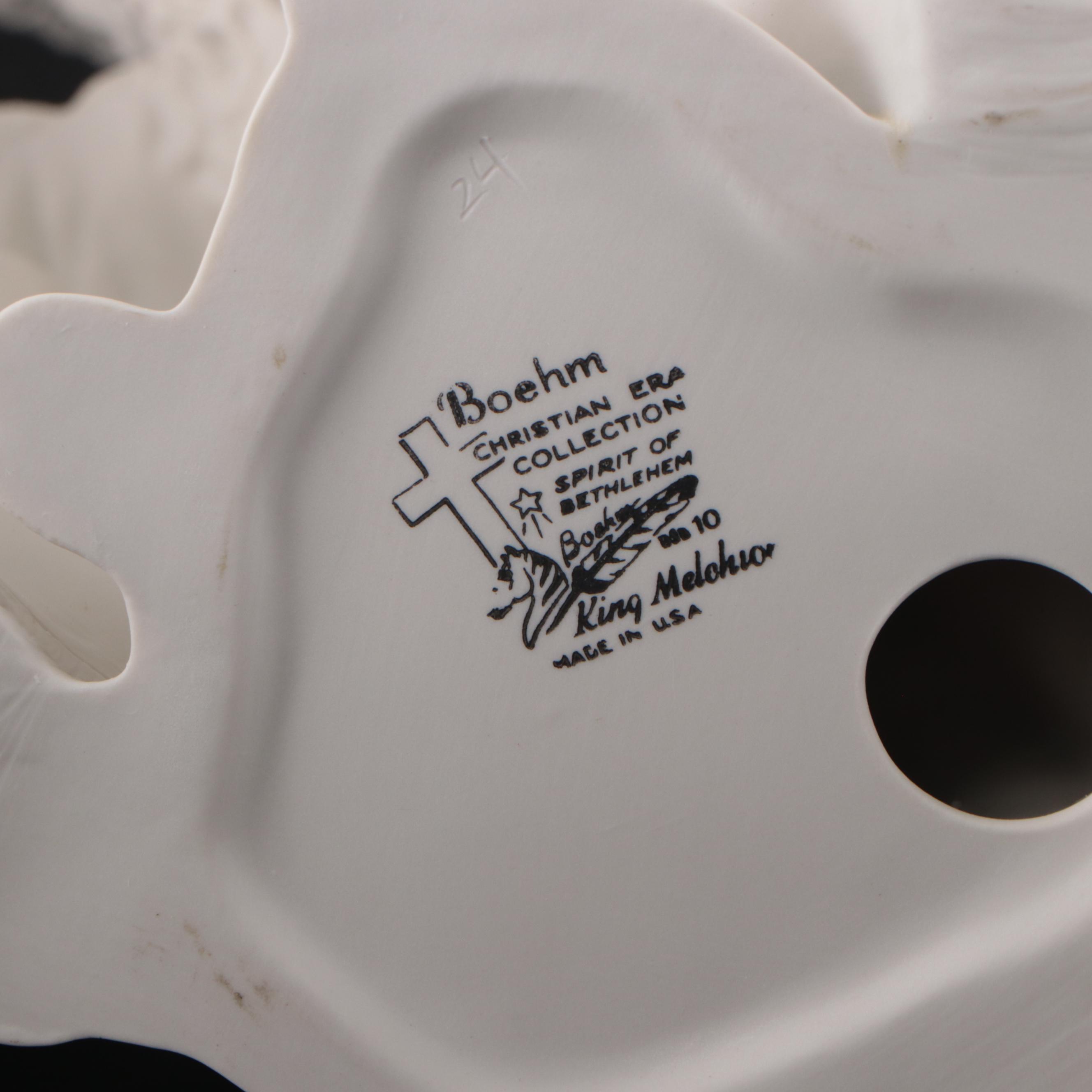 Boehm "Christian Era Collection" Spirit of Bethlehem Nativity Figurines