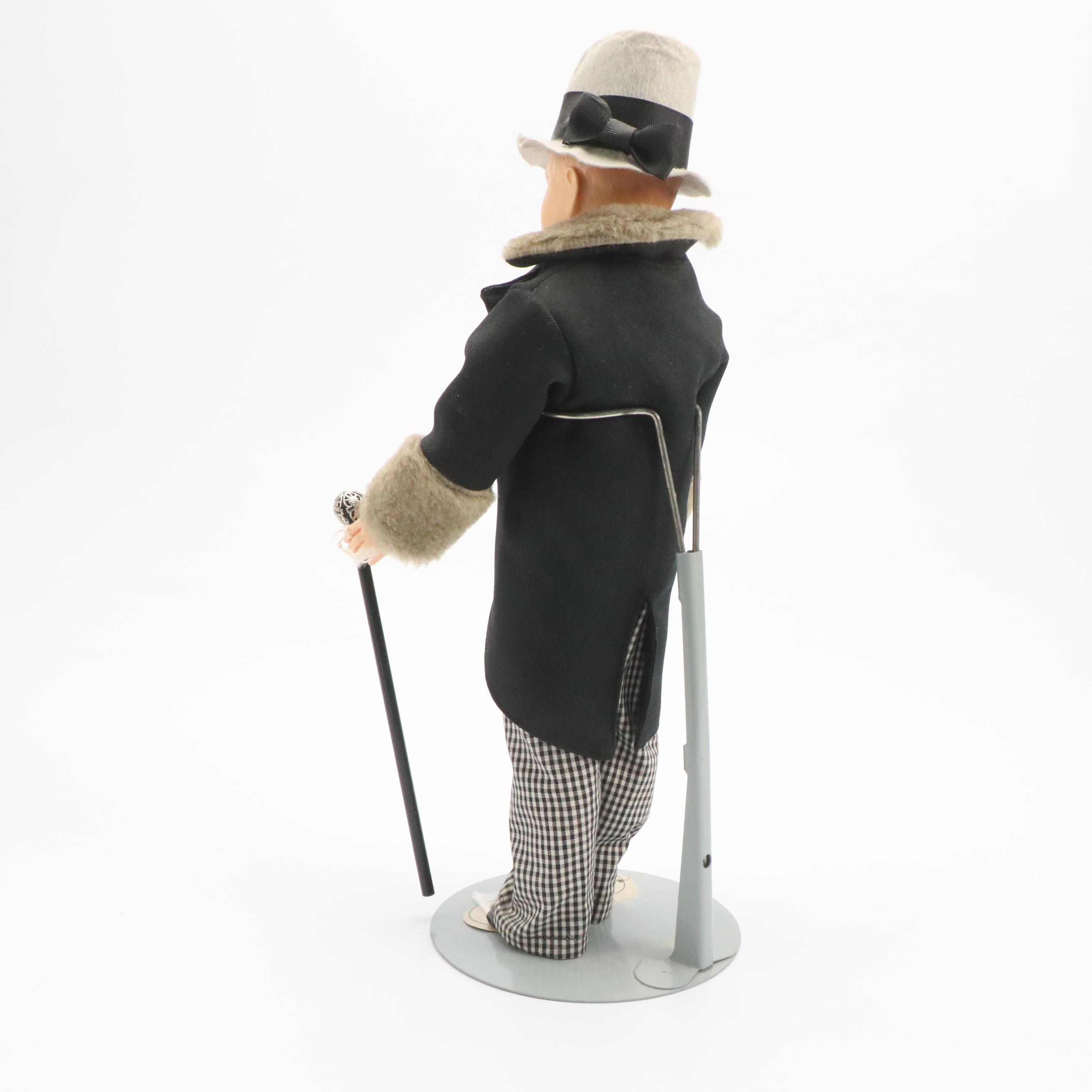 Effanbee W.C. Fields and Mae West Dolls with CoA and Literature, 1980s