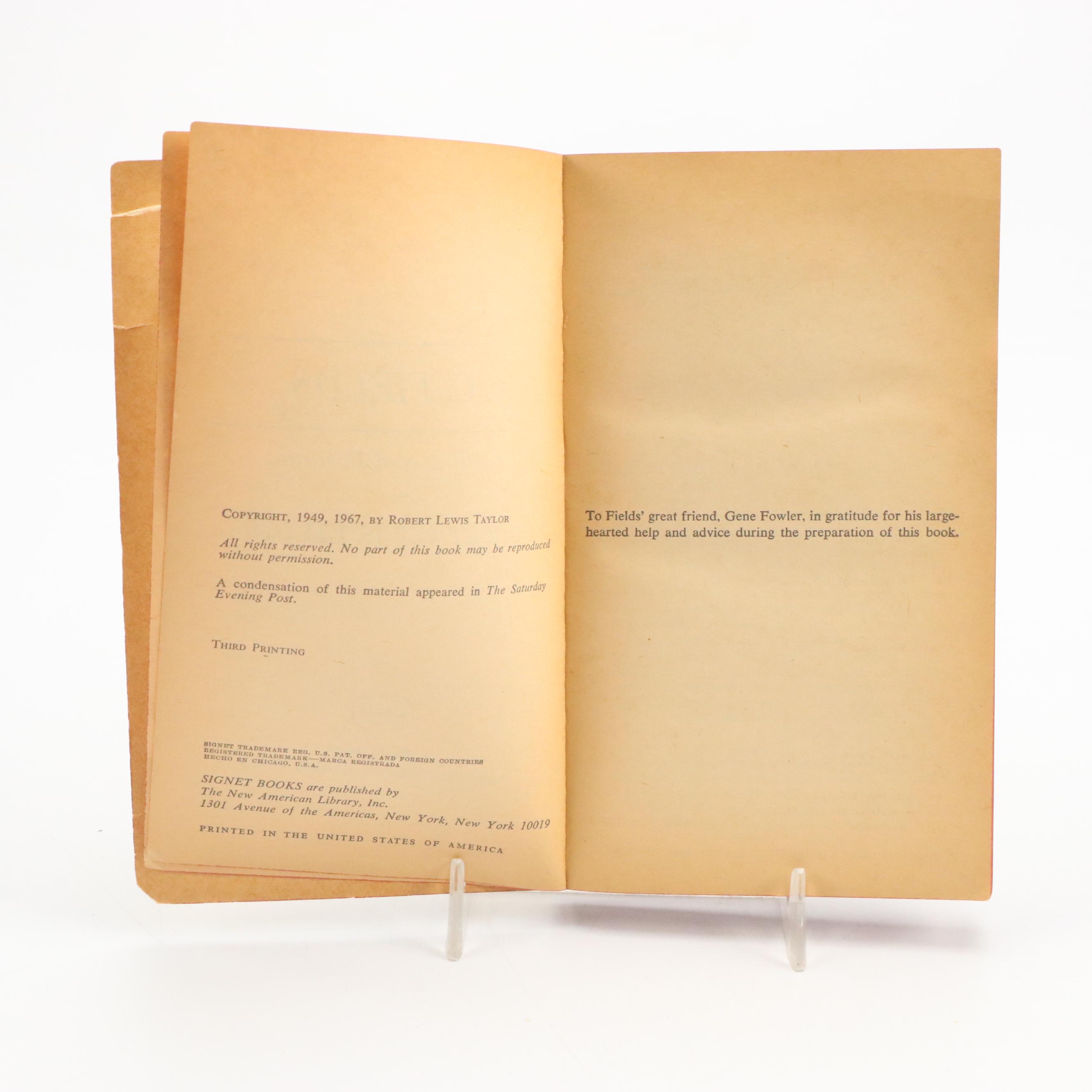 Effanbee W.C. Fields and Mae West Dolls with CoA and Literature, 1980s