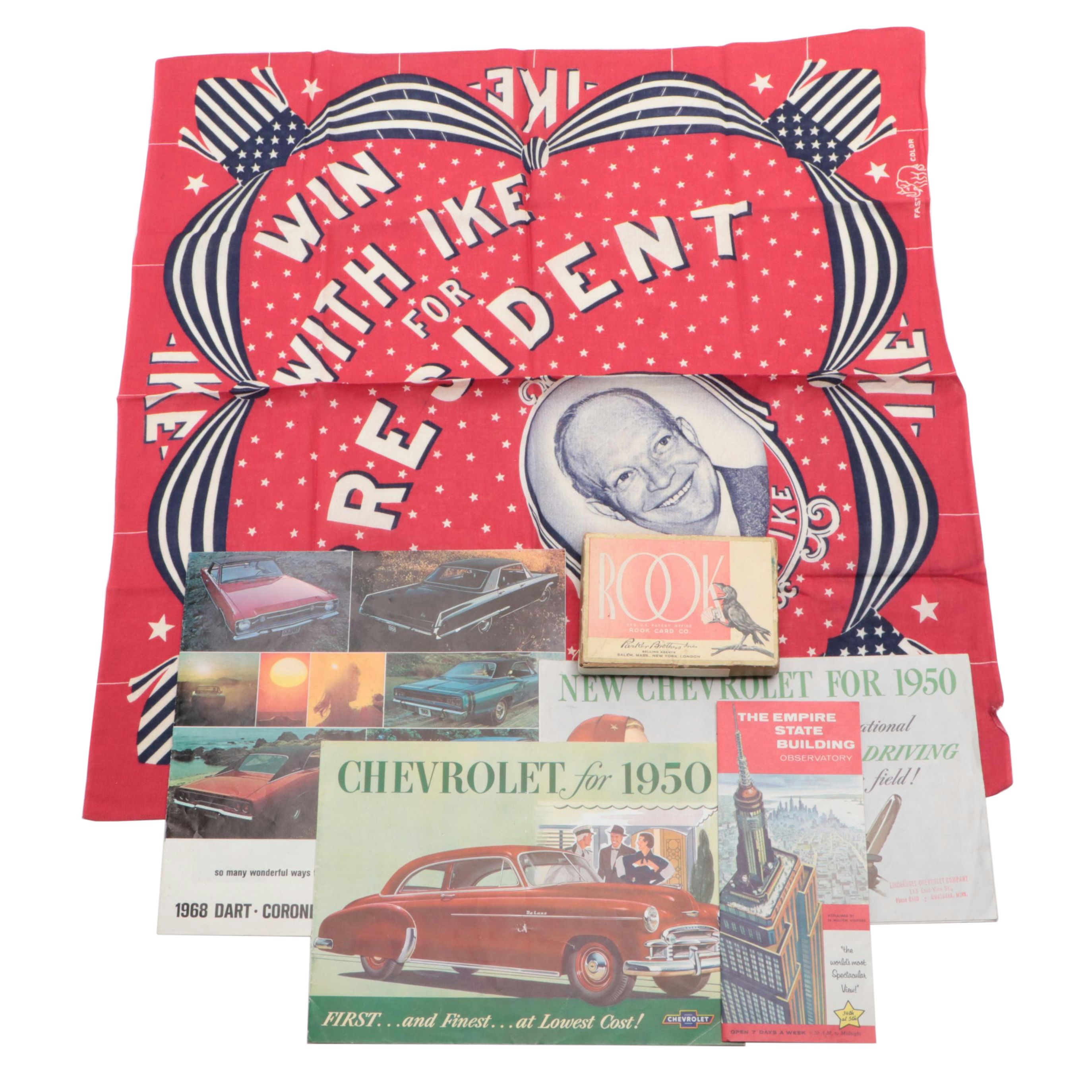 "Chevrolet for 1950" with Other Booklets, Pamphlet and More, Mid-20th Century