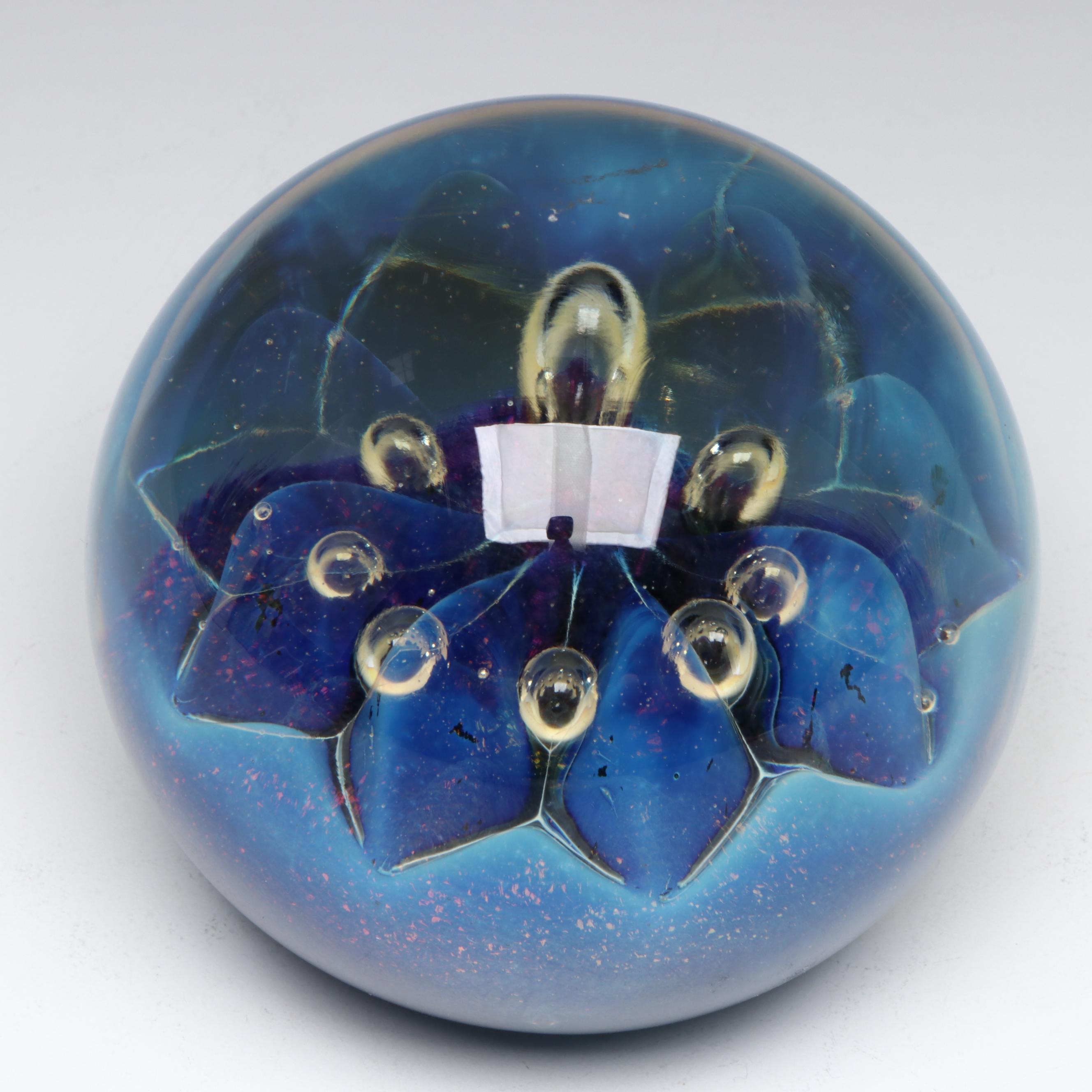 Robert Eickholt Art Glass Paperweight