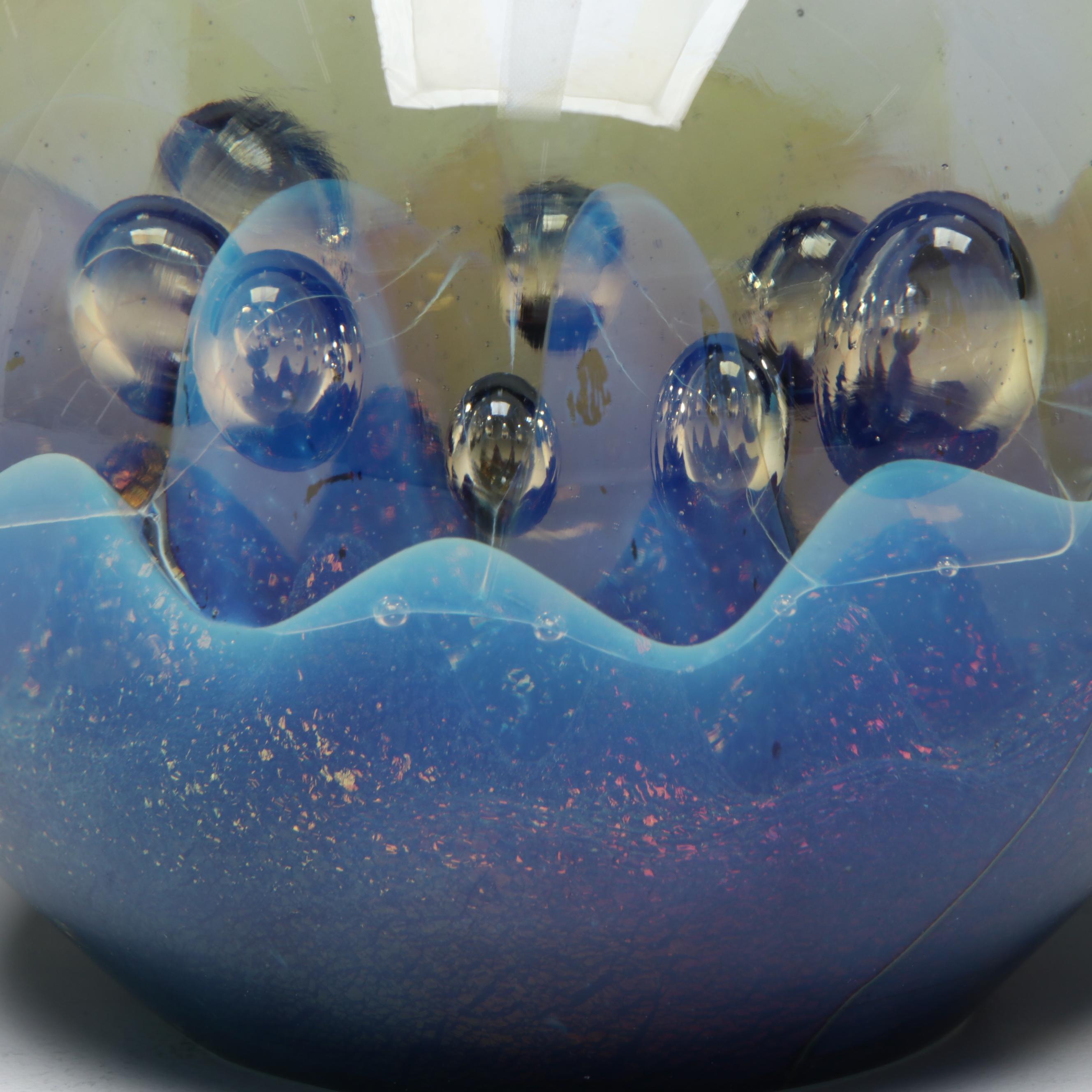 Robert Eickholt Art Glass Paperweight