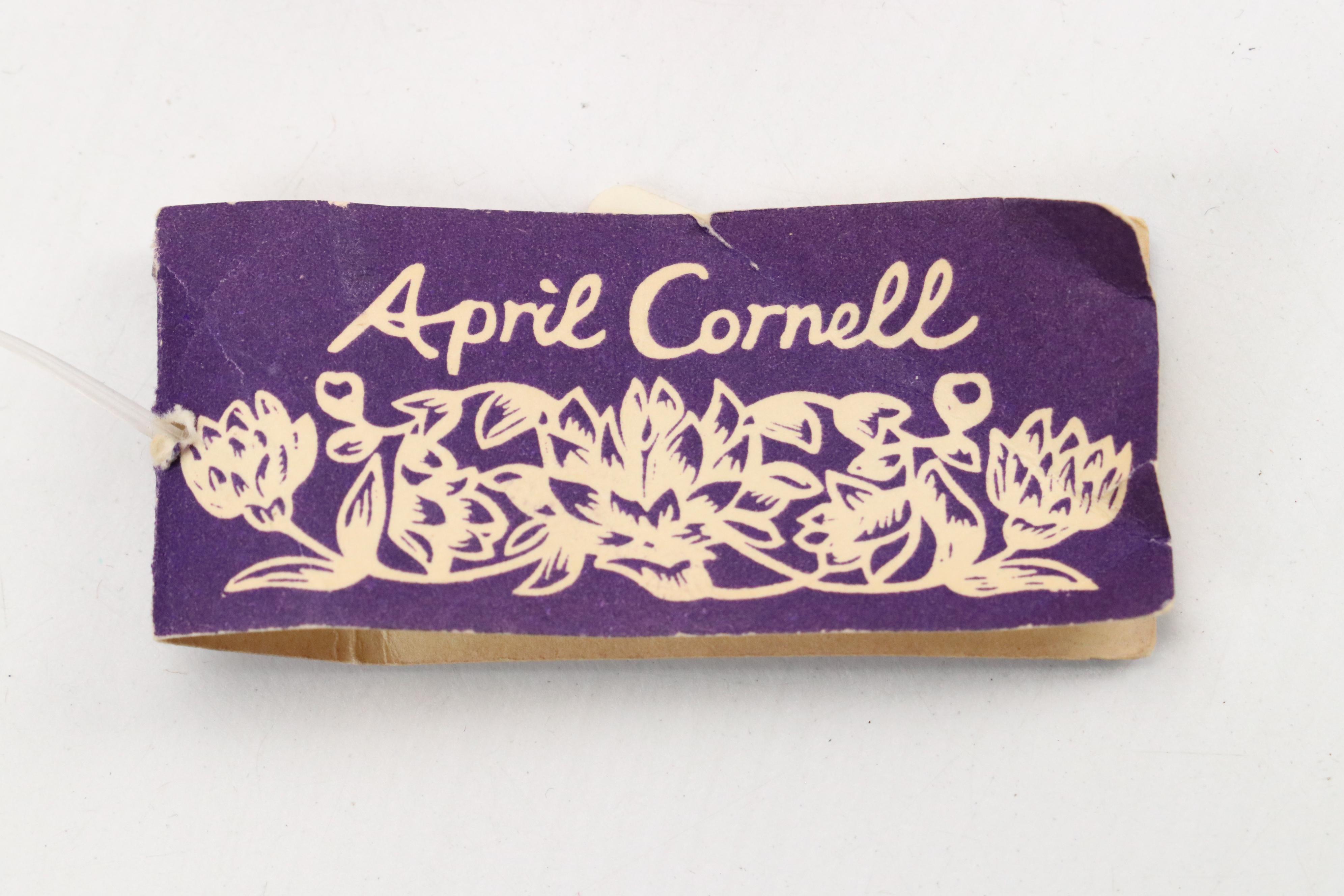 April Cornell "Violets" Dinner Napkins with More April Cornell Table Accessories