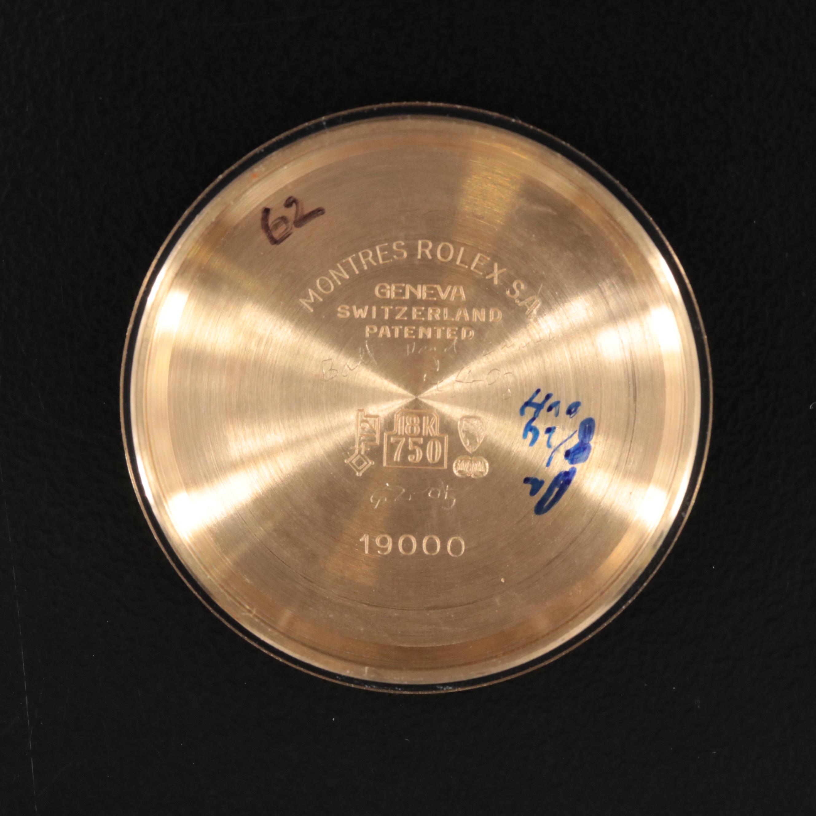 1983 Rolex Custom Diamond Dial OysterQuartz Day-Date Watch