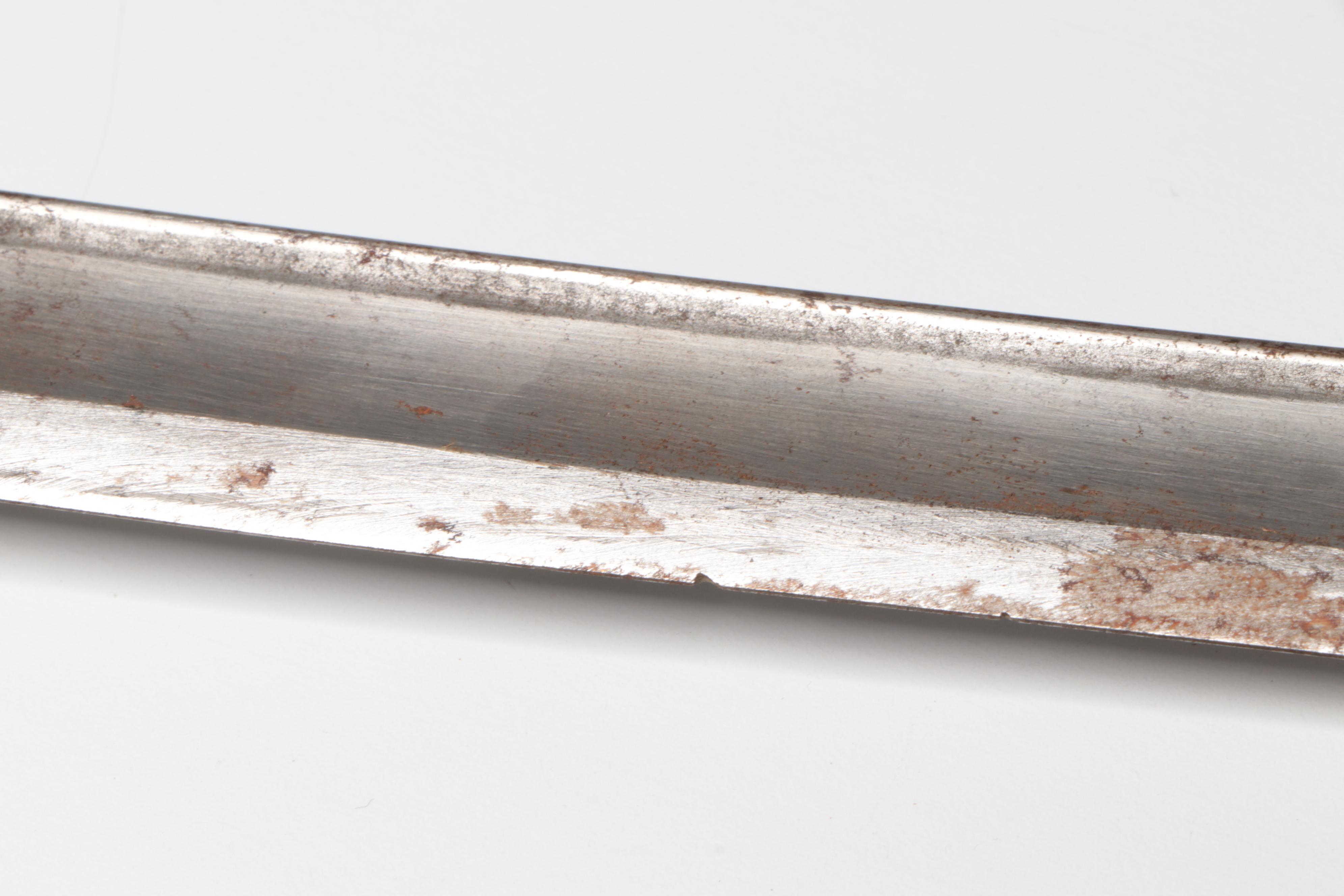 Civil War Era M-1860 Light Cavalry Saber with Scabbard