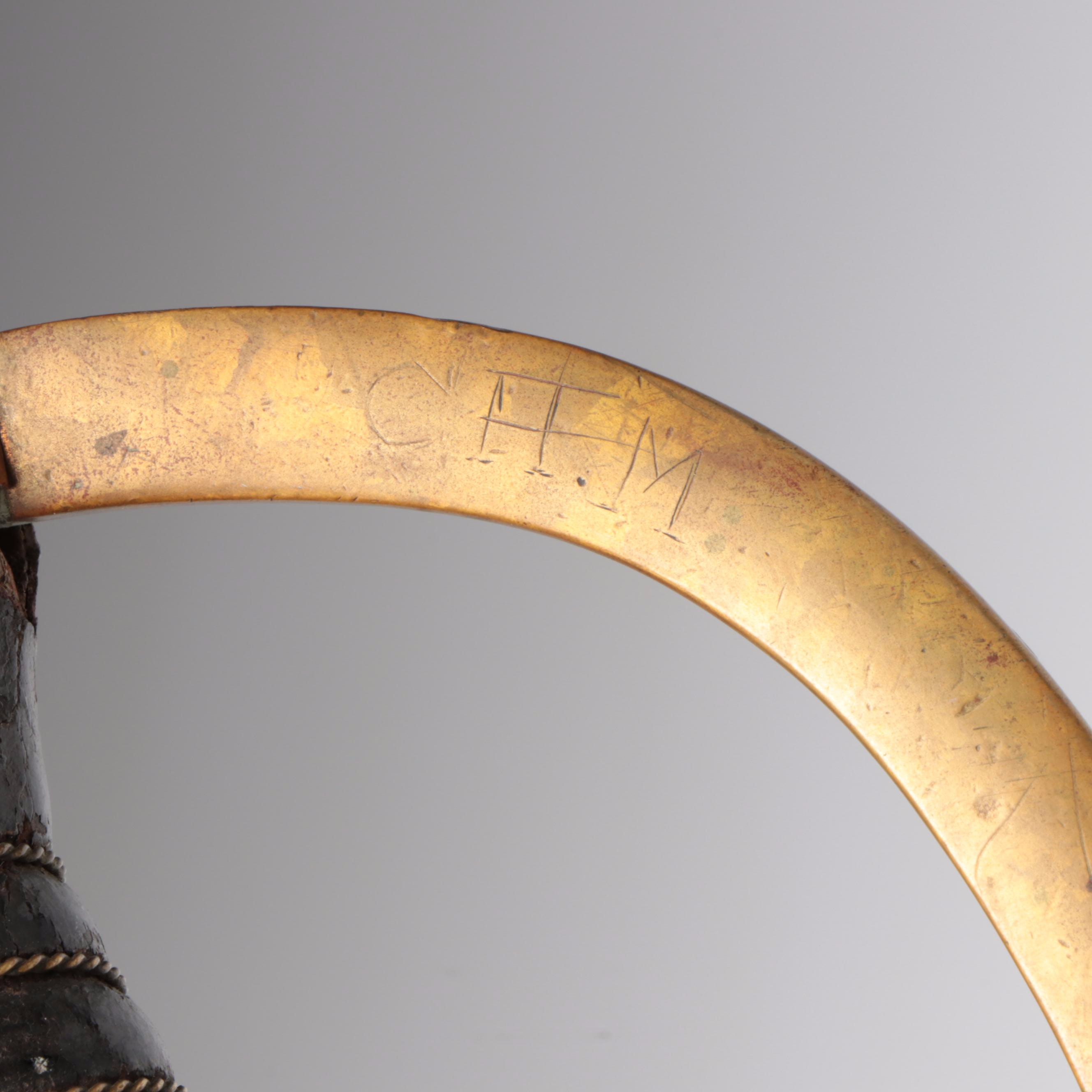 Civil War Era M-1860 Light Cavalry Saber with Scabbard