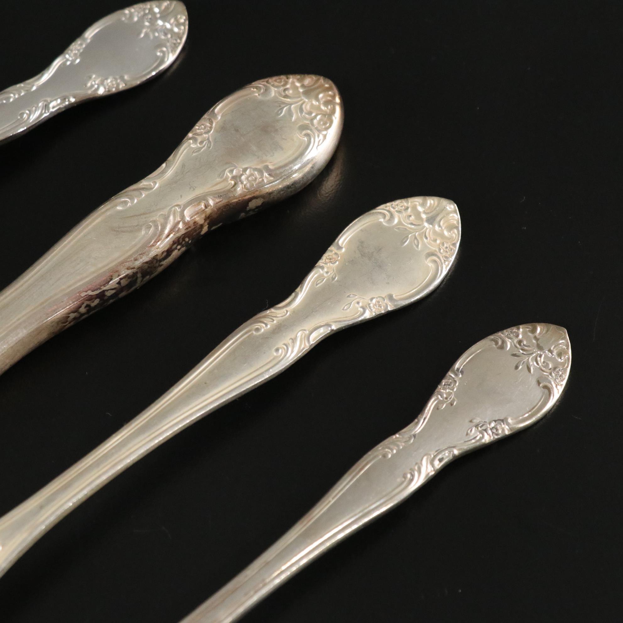 Gorham Silver Plate "New Elegance" Flatware Set