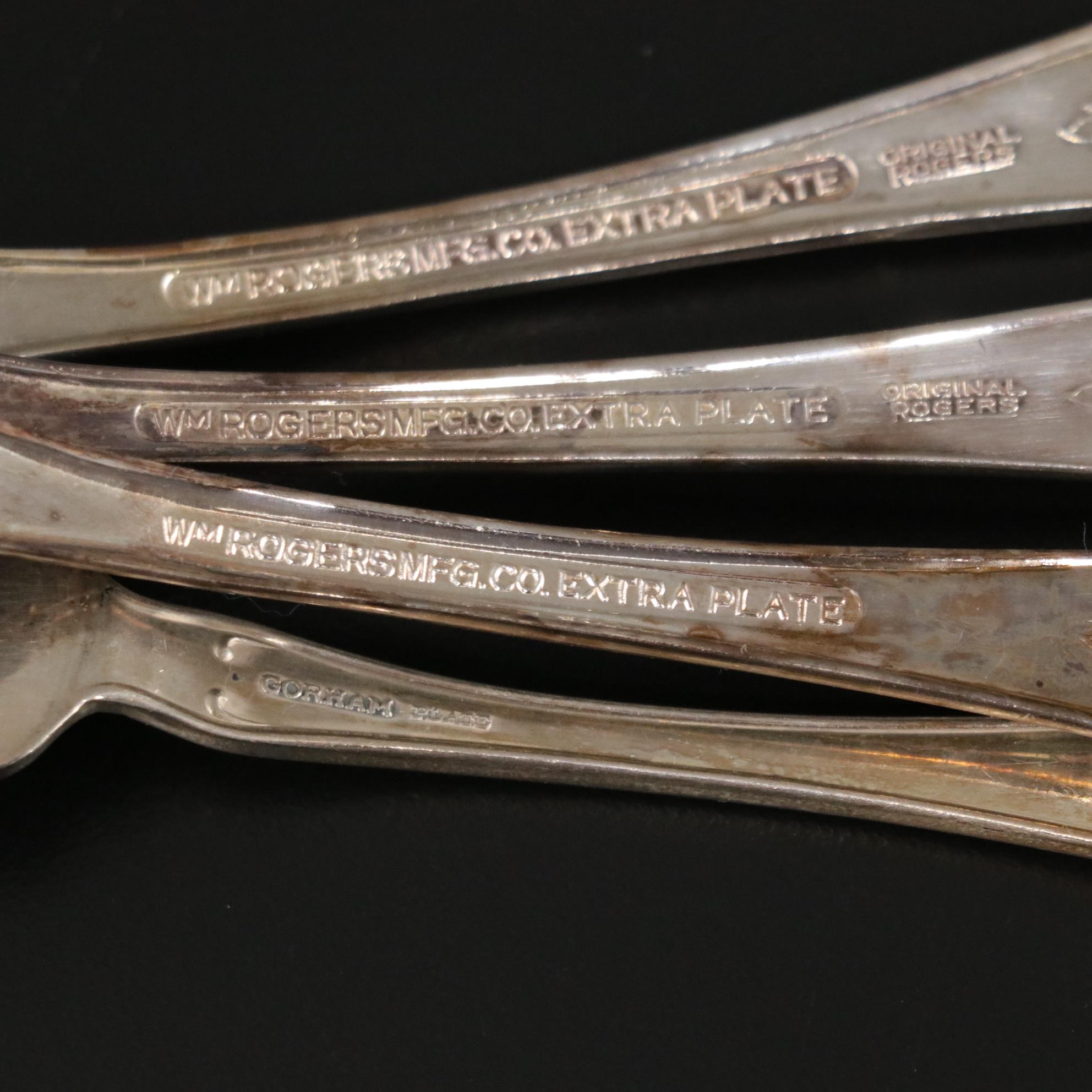 Gorham Silver Plate "New Elegance" Flatware Set