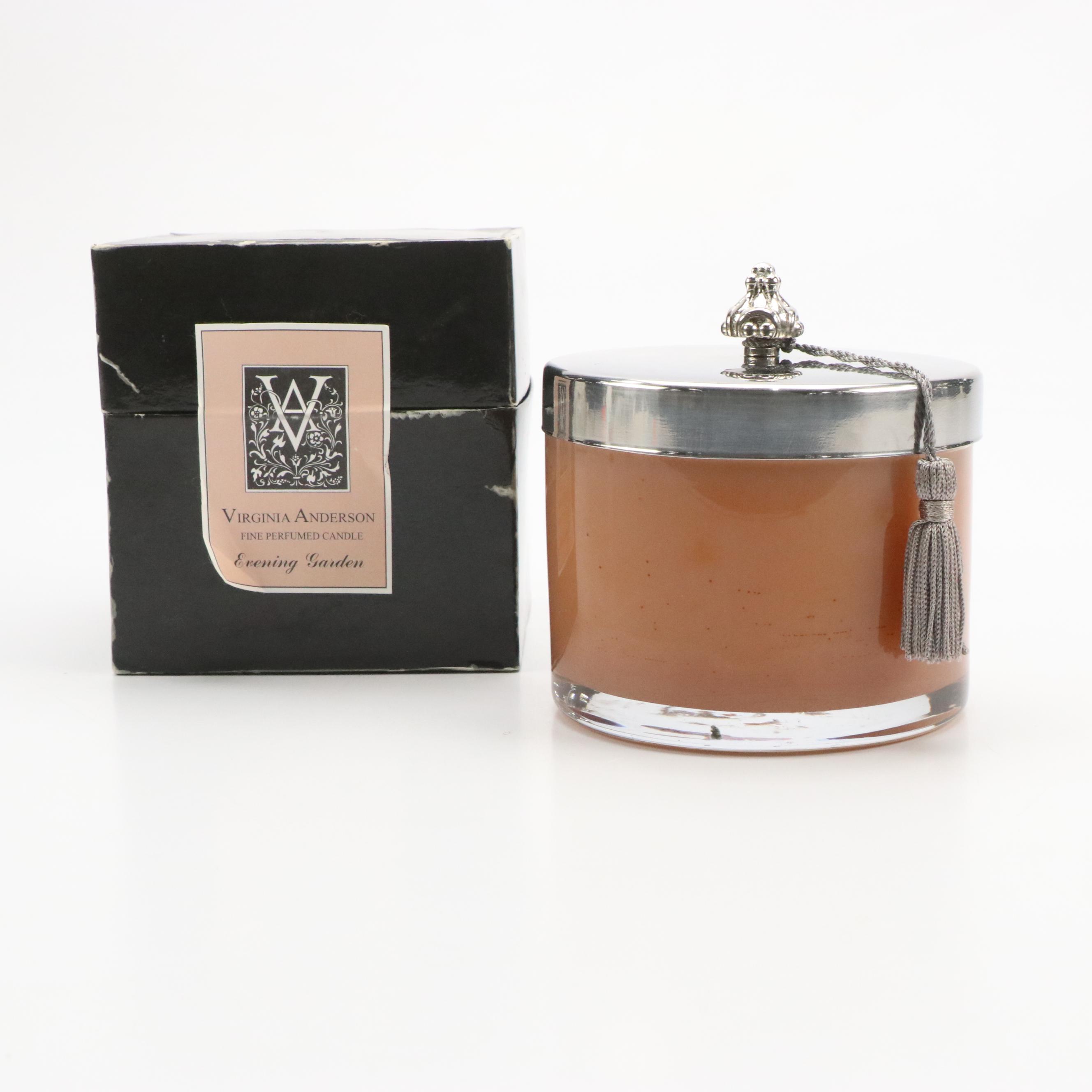 Virginia Anderson "Evening Garden" Wax Candle with More Candles