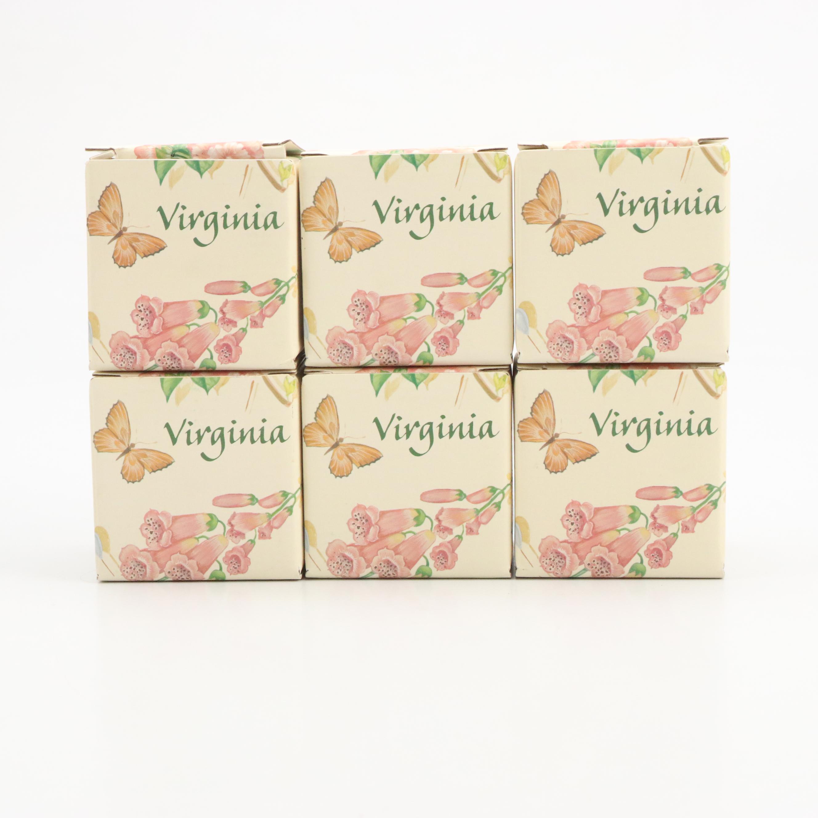 Virginia Anderson "Evening Garden" Wax Candle with More Candles