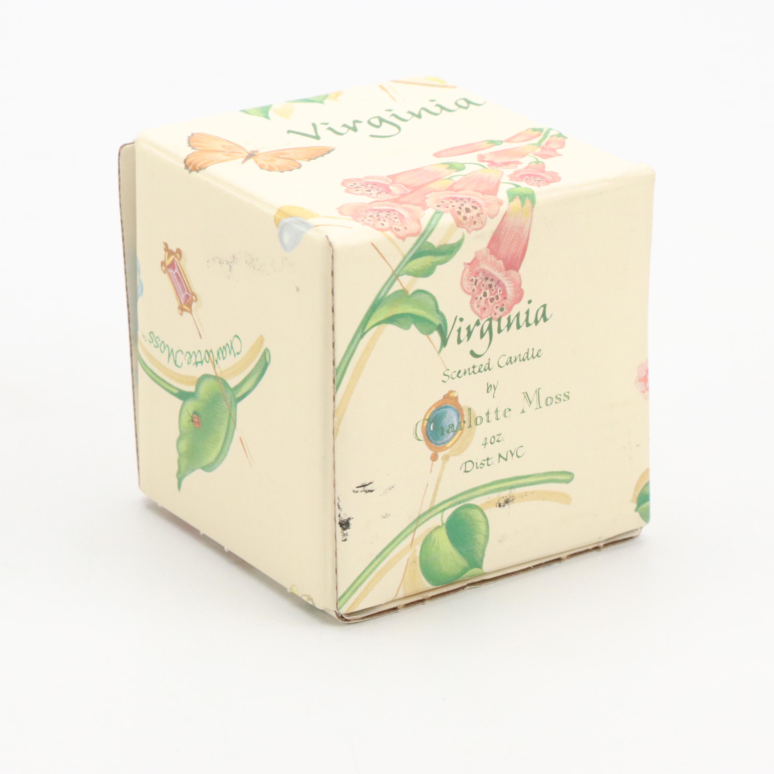 Virginia Anderson "Evening Garden" Wax Candle with More Candles