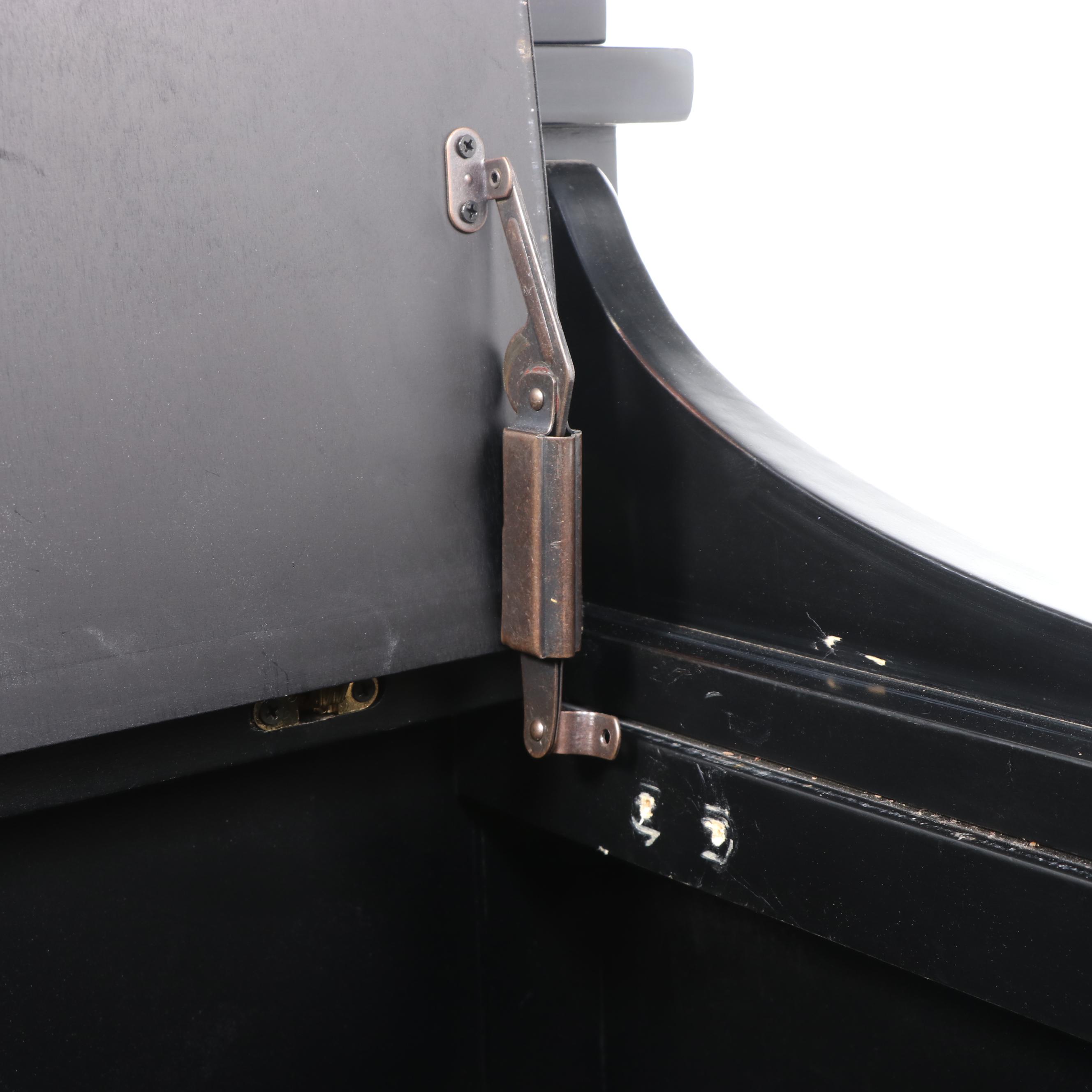 Shaker Style Painted Wood Hall Tree with Seat