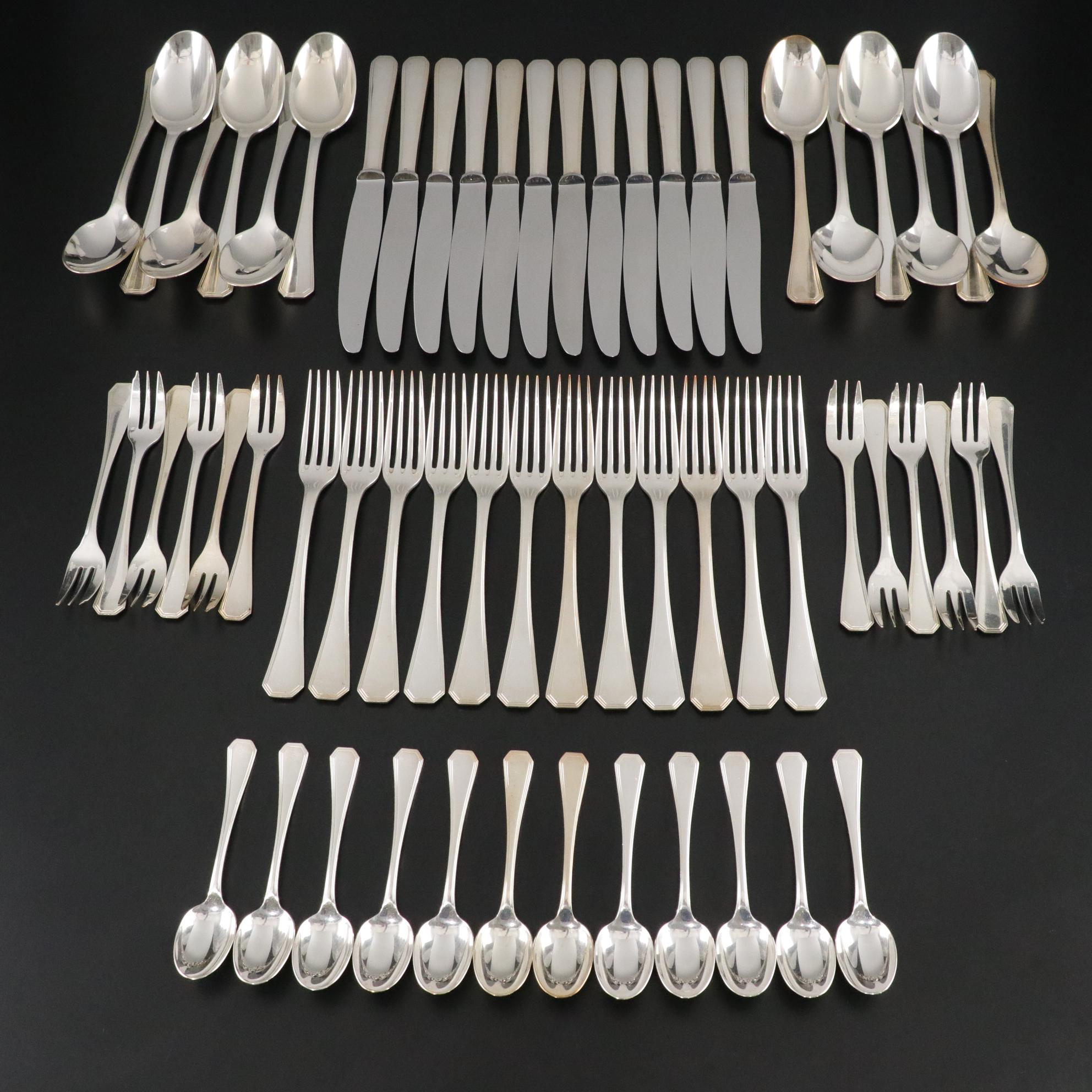 Christofle "America" Silver Plate Flatware